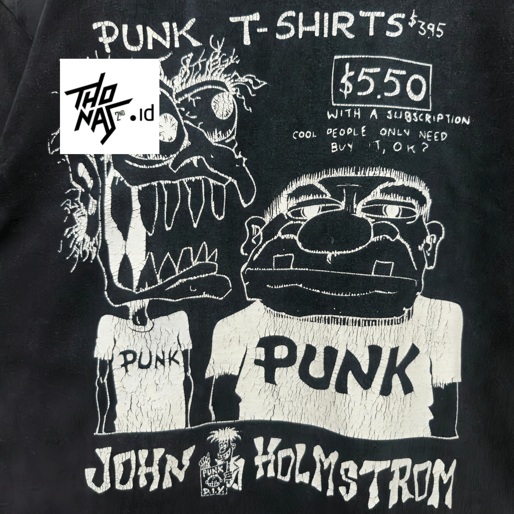 Vintage Punk John Holmstrom Hardcore New York Magazine L