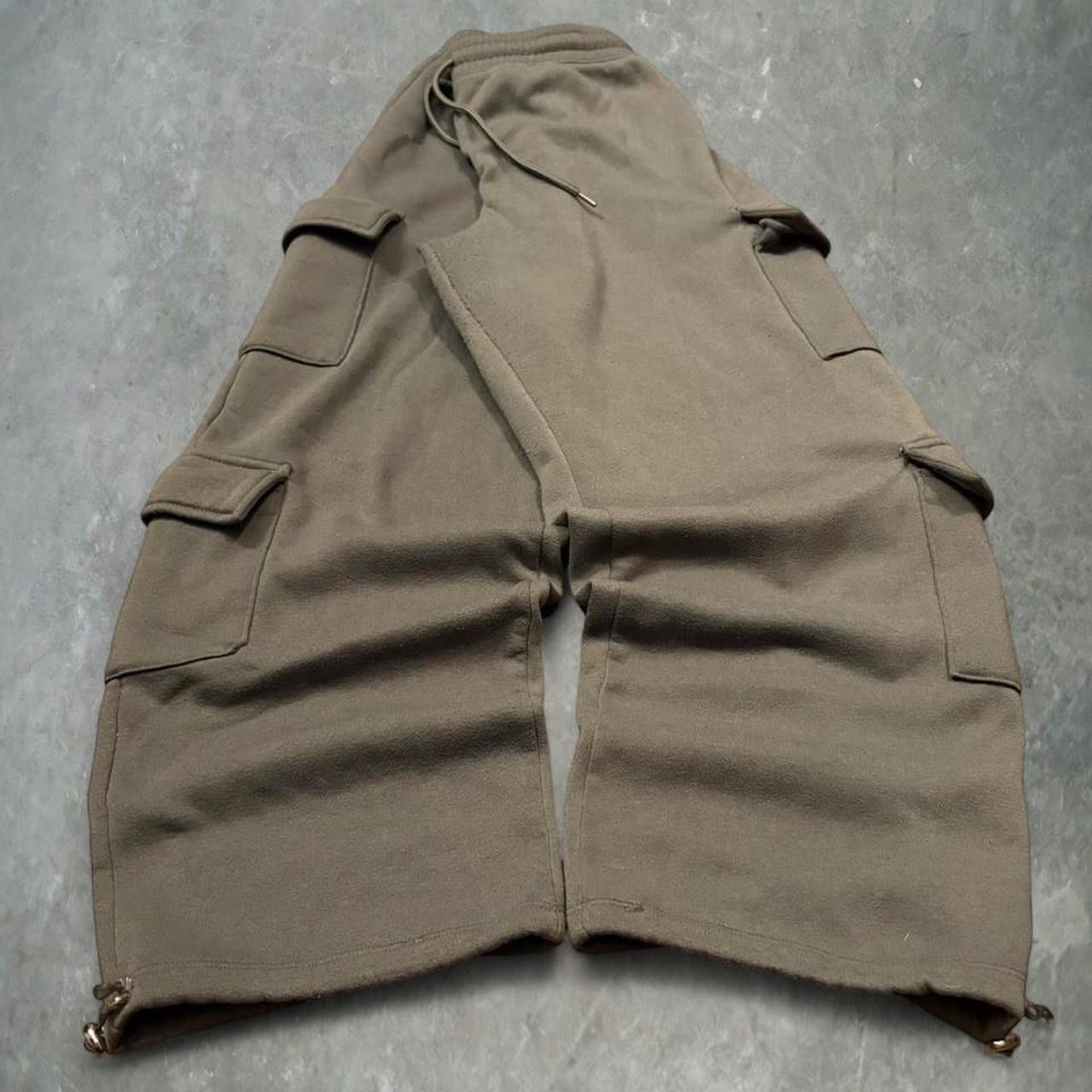 Vintage Crazy Vintage Y2K/2000s Baggy Loungewear Gym Cargo Sweatpants! Size US 34 / EU 50 - 1 Thumbnail