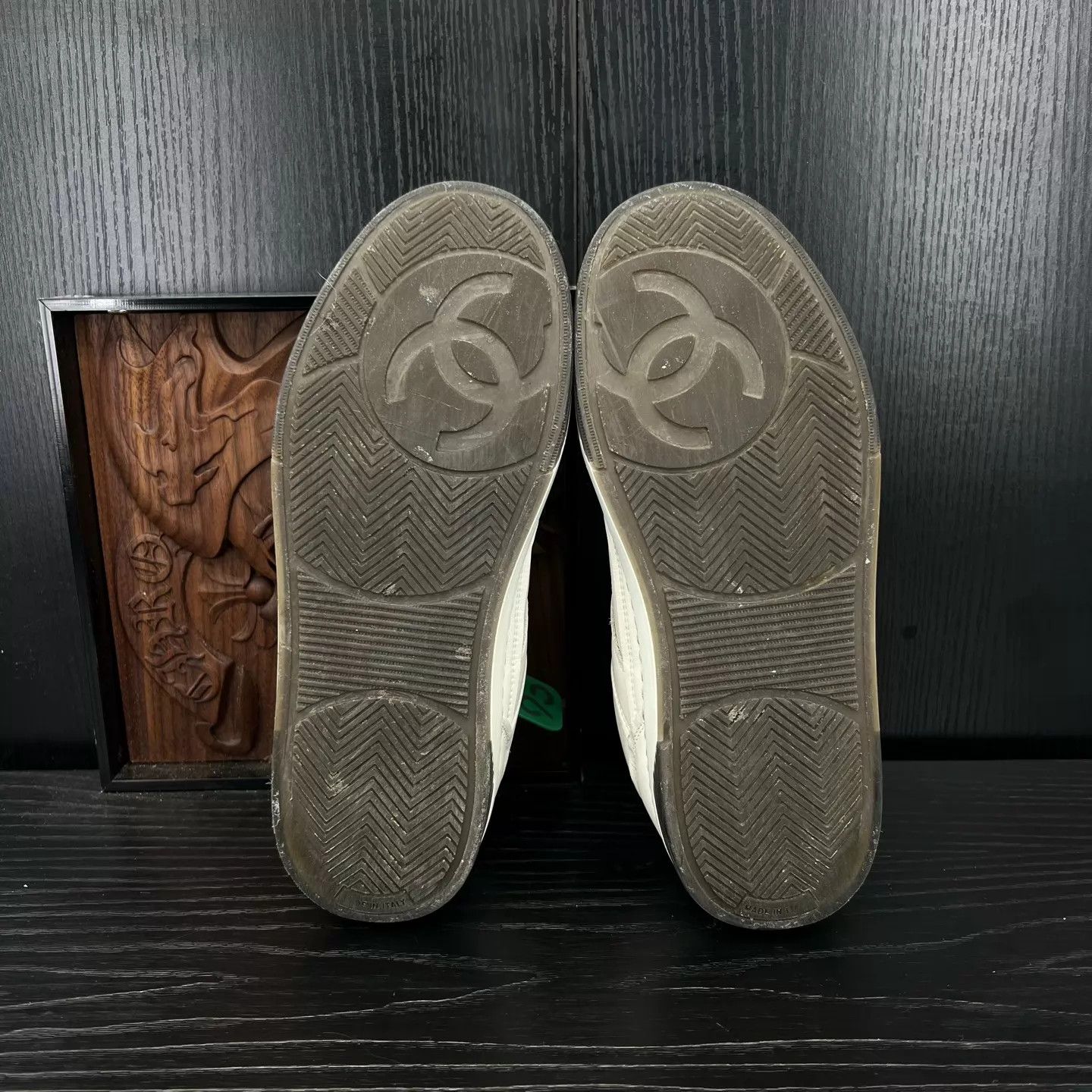 Chanel CHANEL 24P White Women's Size 37 Original Box Size US 6.5 / IT 36.5 - 6 Thumbnail