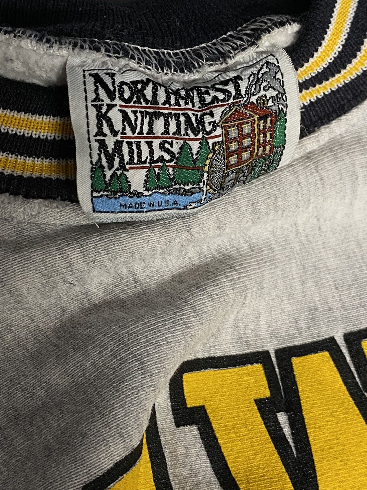 Vintage Vintage 90s Iowa University Crewneck Sweater Size US M / EU 48-50 / 2 - 5 Thumbnail