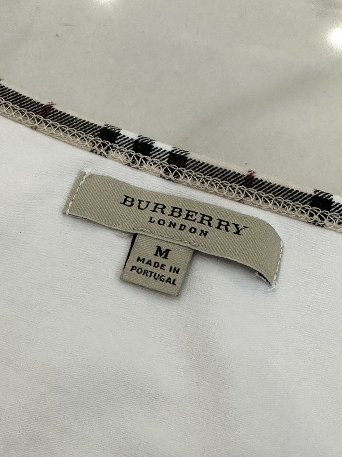 Burberry Burberry Womens Top 3/4 Sleeves Nova Check Size M / US 6-8 / IT 42-44 - 6 Thumbnail