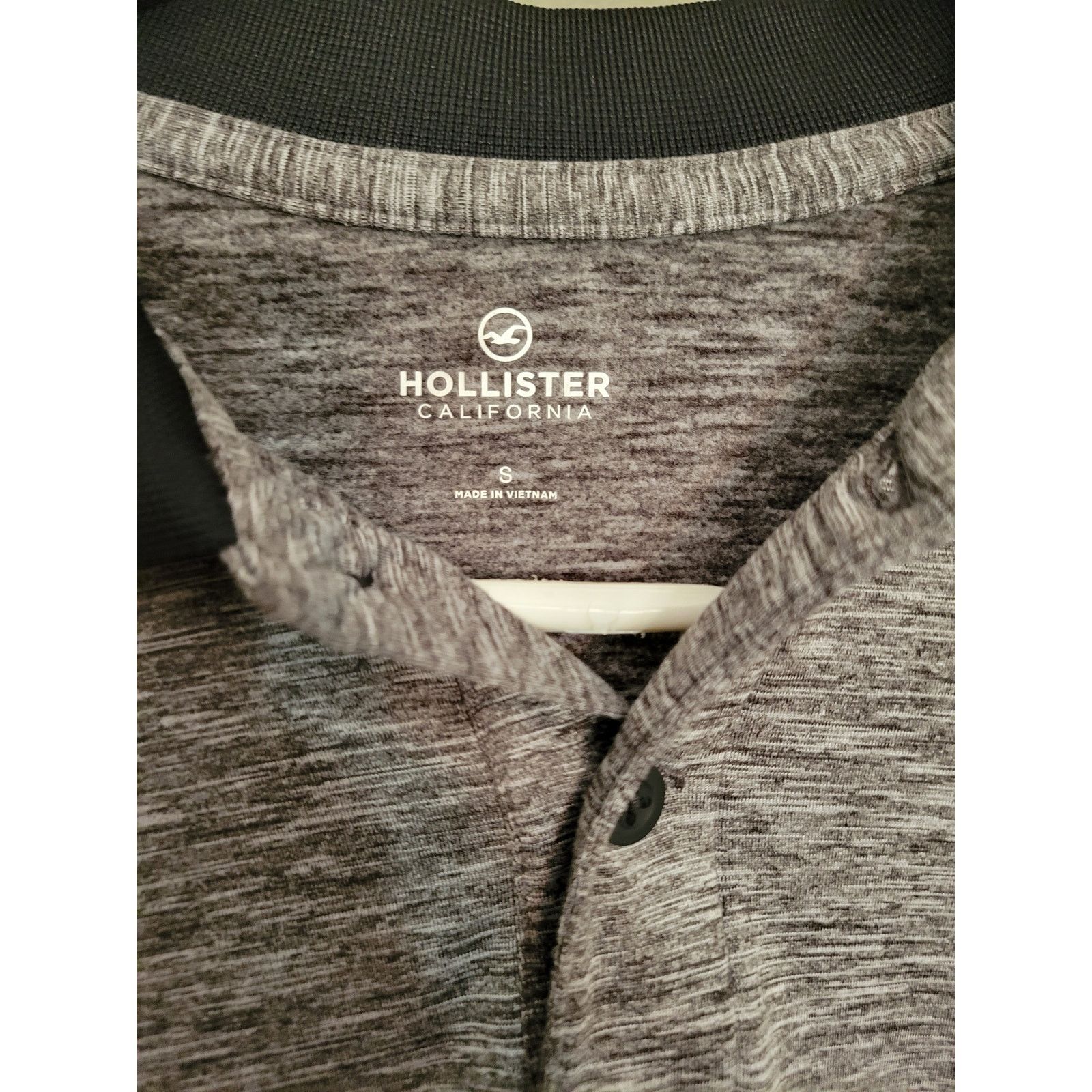 Hollister Men's Hollister Collared Polo Golf Shirt-Small \ Size US S / EU 44-46 / 1 - 4 Thumbnail