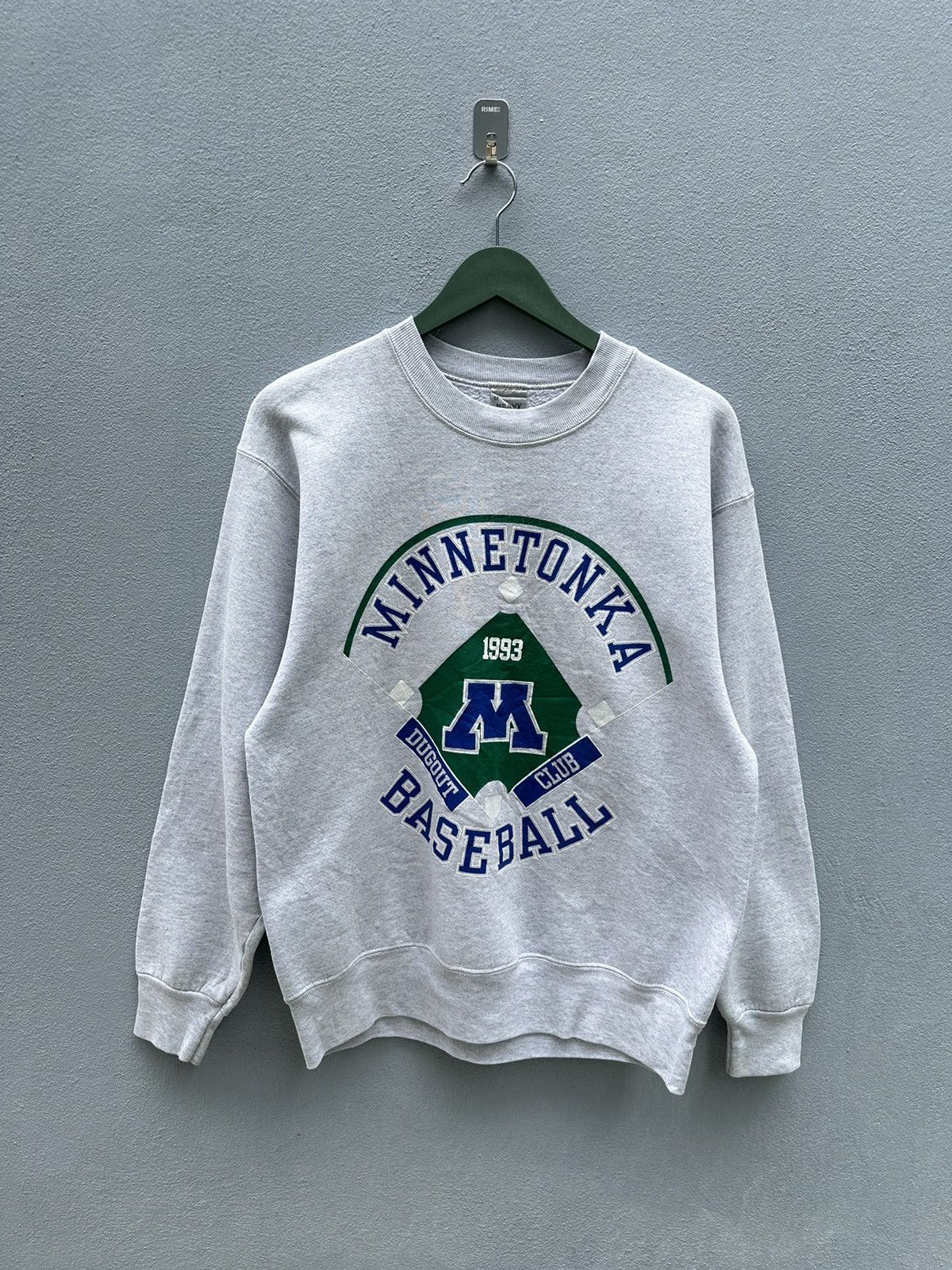 Minnetonka Vintage 90s Minnetonka Baseball Crewneck A157 Size US S / EU 44-46 / 1 - 1 Thumbnail