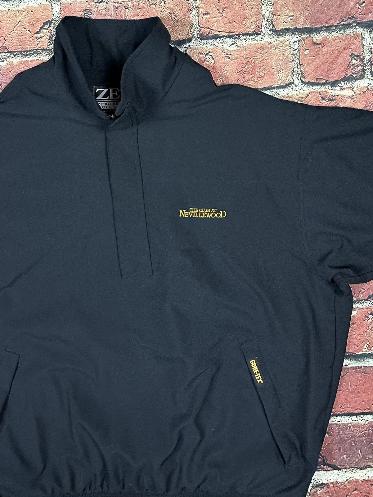 Goretex Zero Restriction Gore-Tex Golf Jacket 1/4 Zip Short Sleeve Size US XL / EU 56 / 4 - 5 Thumbnail