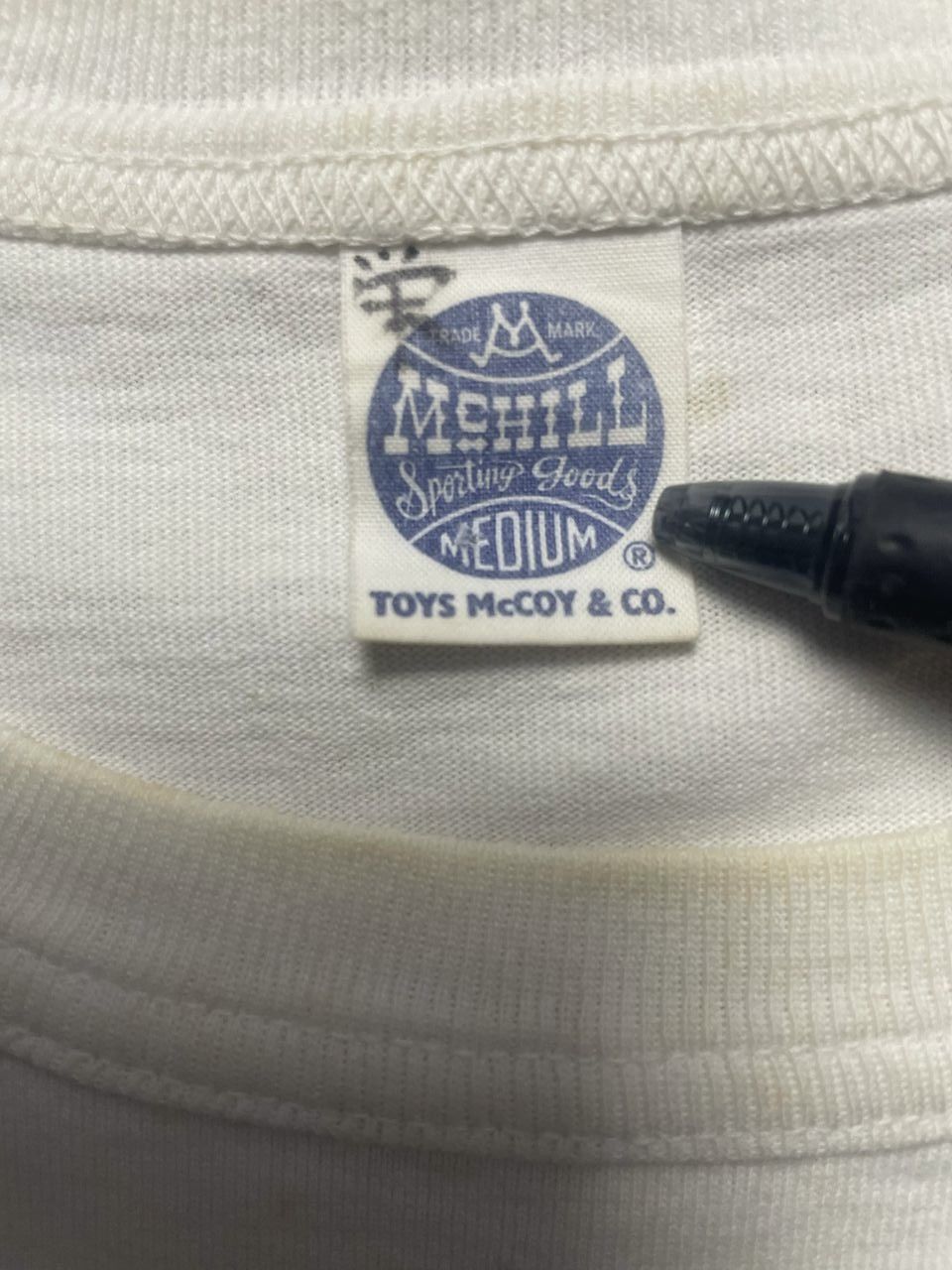 TOYS McCOY × The Real McCoy's New Jersey Toys McCoy Tshirt Size US M / EU 48-50 / 2 - 11 Thumbnail