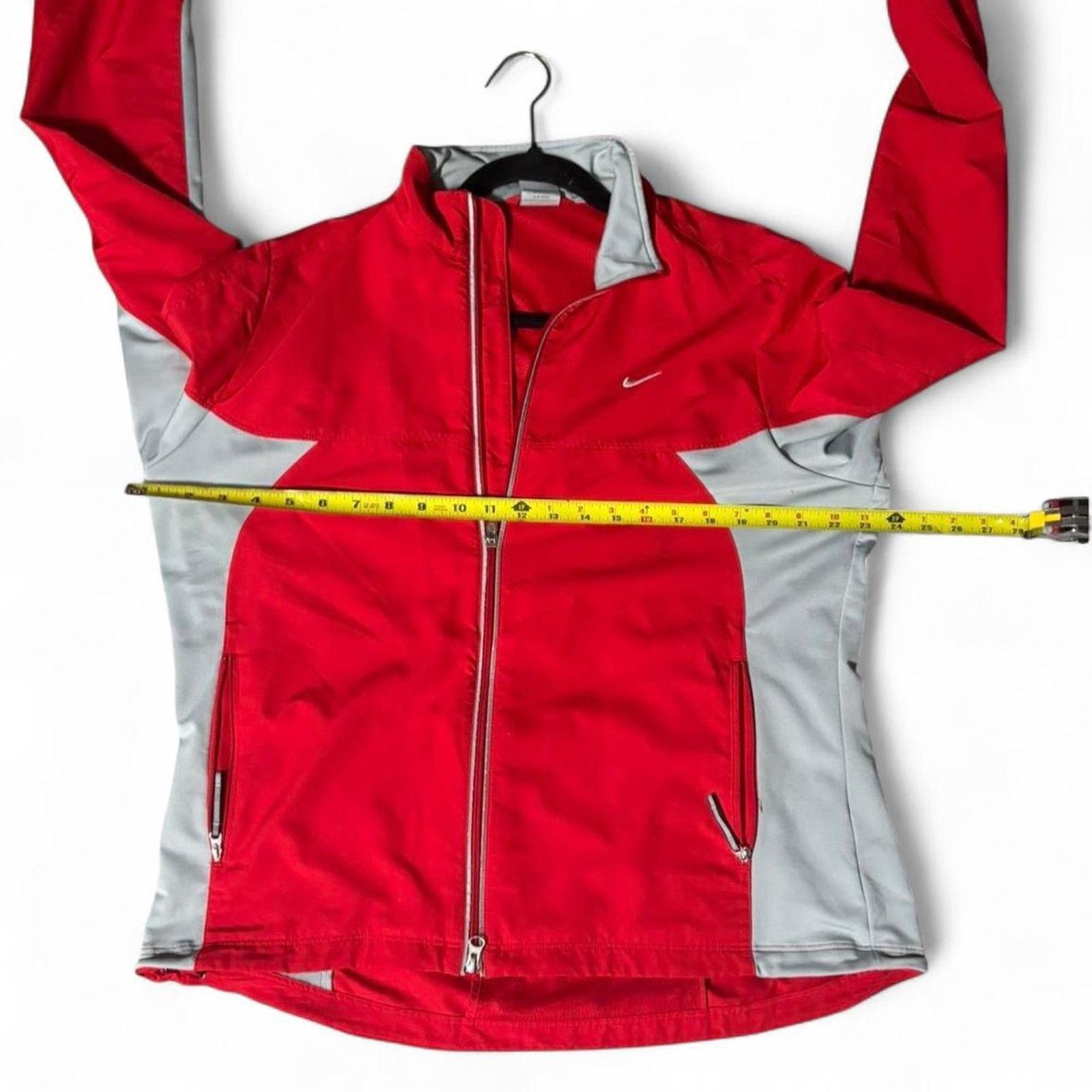 Nike Y2k 2000s red nike windbreaker jacket large women’s Size US L / EU 52-54 / 3 - 6 Thumbnail