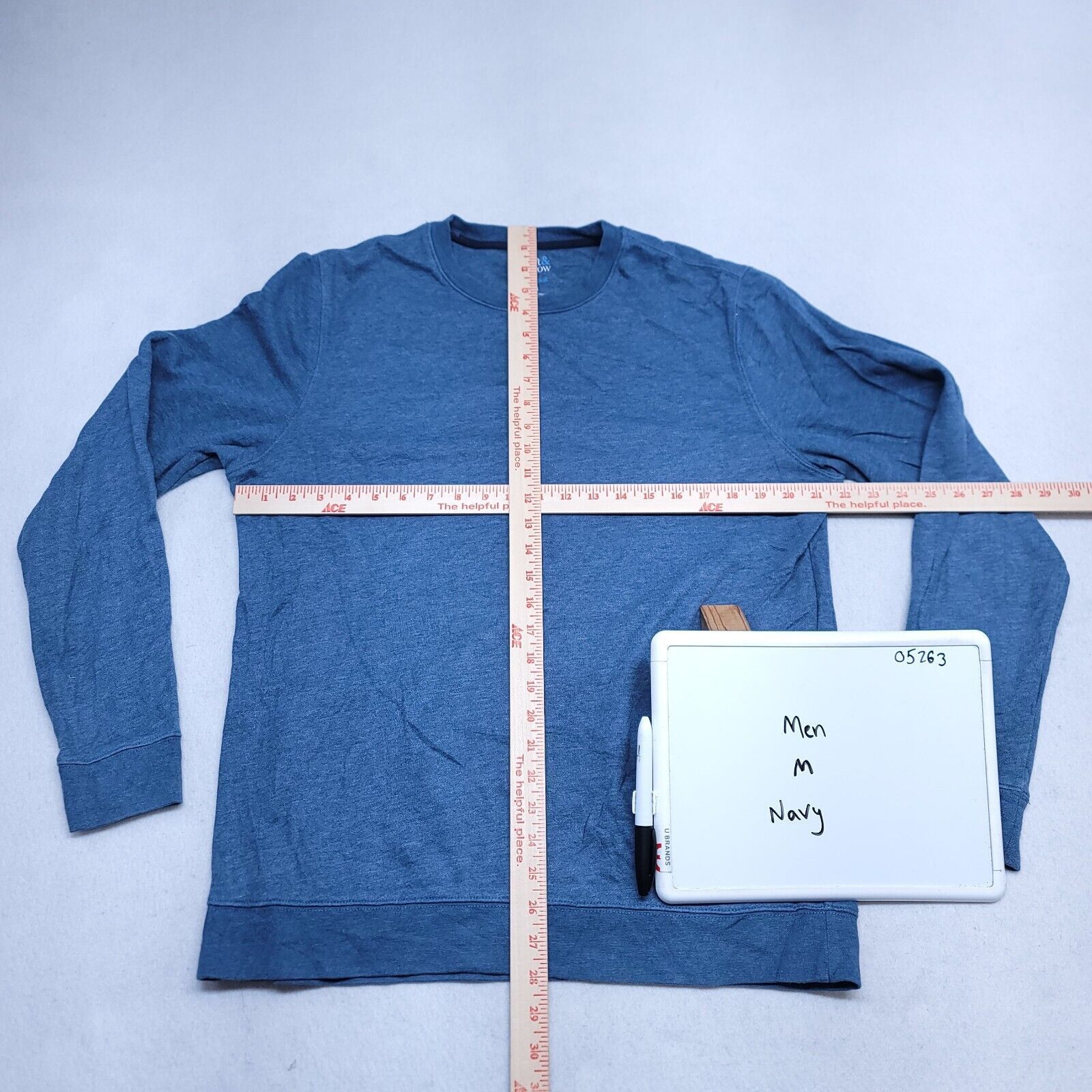 Croft & Barrow Croft & Barrow Casual Pullover Sweatshirt Mens Size M Blue Size US M / EU 48-50 / 2 - 6 Thumbnail