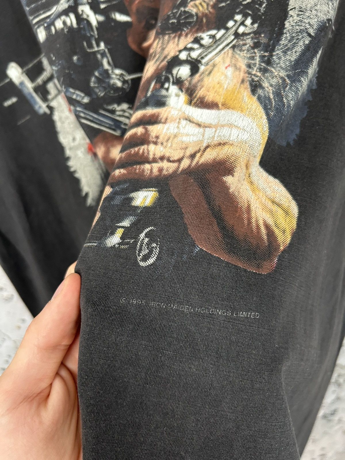 Band Tees Vintage Iron Maiden 1995 The X Factour Rock Band Tee Metal Size US XL / EU 56 / 4 - 5 Thumbnail