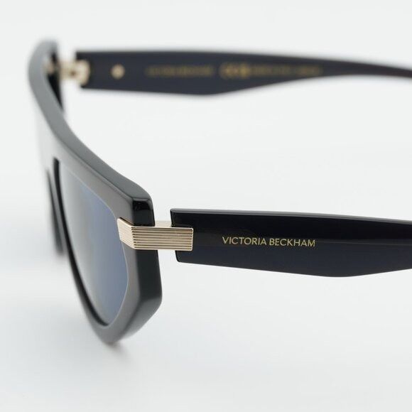 Victoria Beckham Victoria Beckham VB685S 415 Sunglasses Blue Cat Eye Frame Size ONE SIZE - 4 Thumbnail