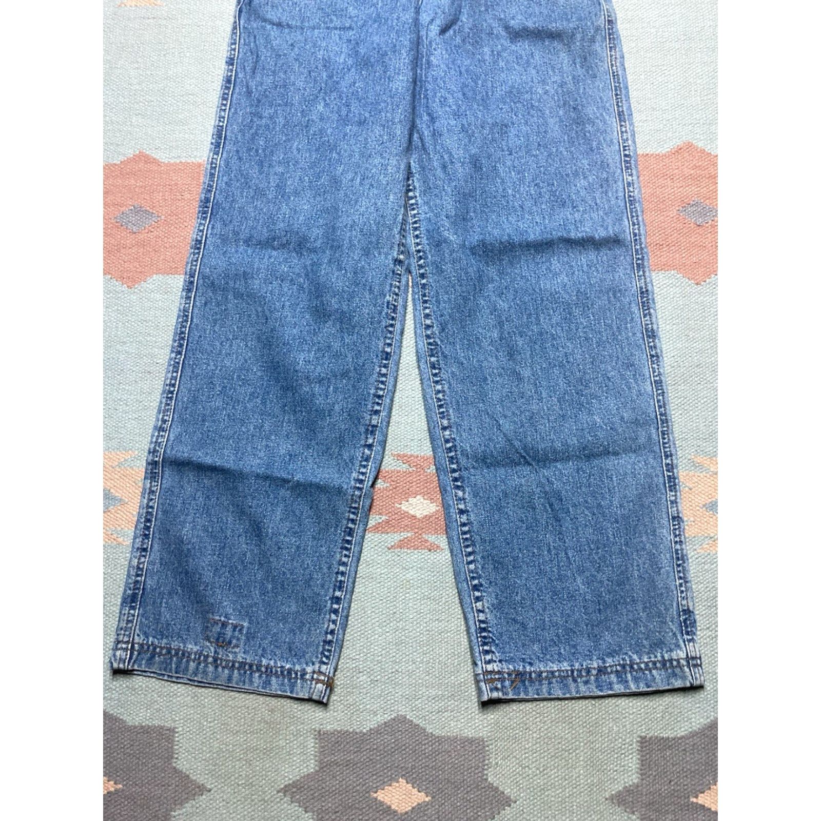Lee VINTAGE Lee Denim Jeans Straight USA Women’s Regular 12 24x27 Blue Jeans Womens Size 34" / US 12 / IT 48 - 2 Thumbnail