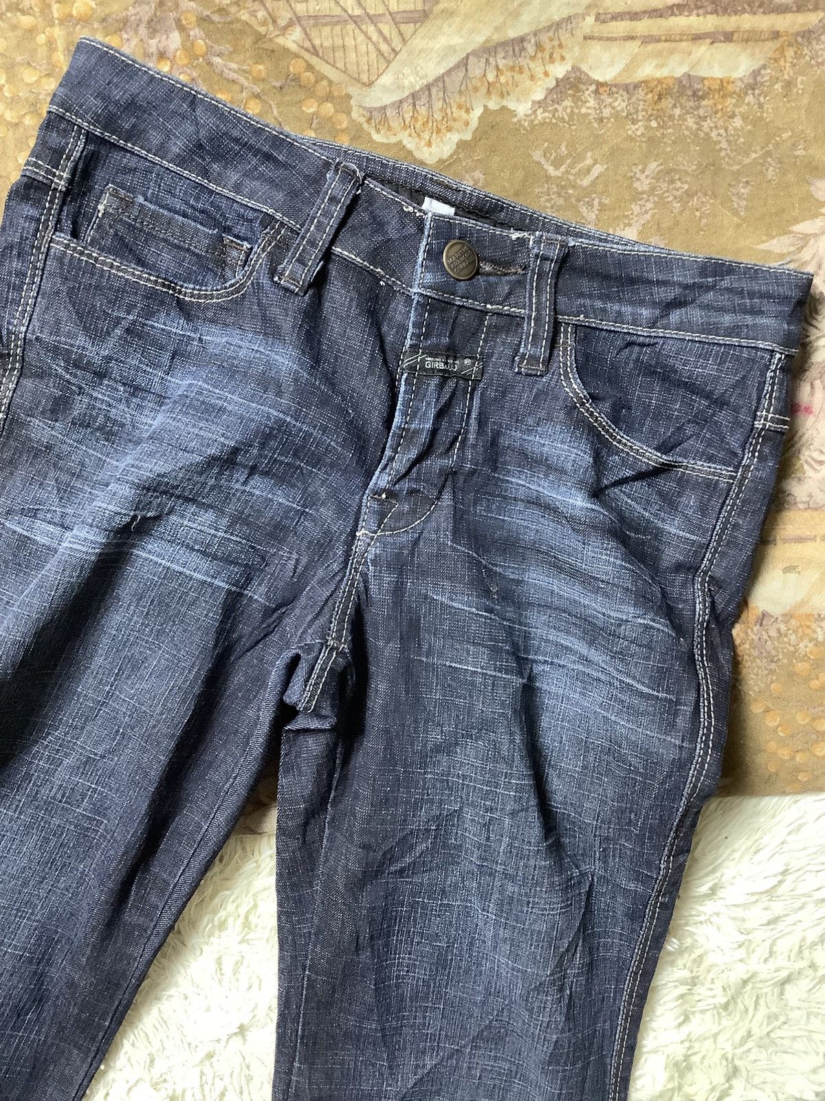 Japanese Brand × Marithe + Francois Girbaud Marithe Francois Girbaud Faded Blue Flare Jeans Size US 26 / EU 42 - 2 Thumbnail