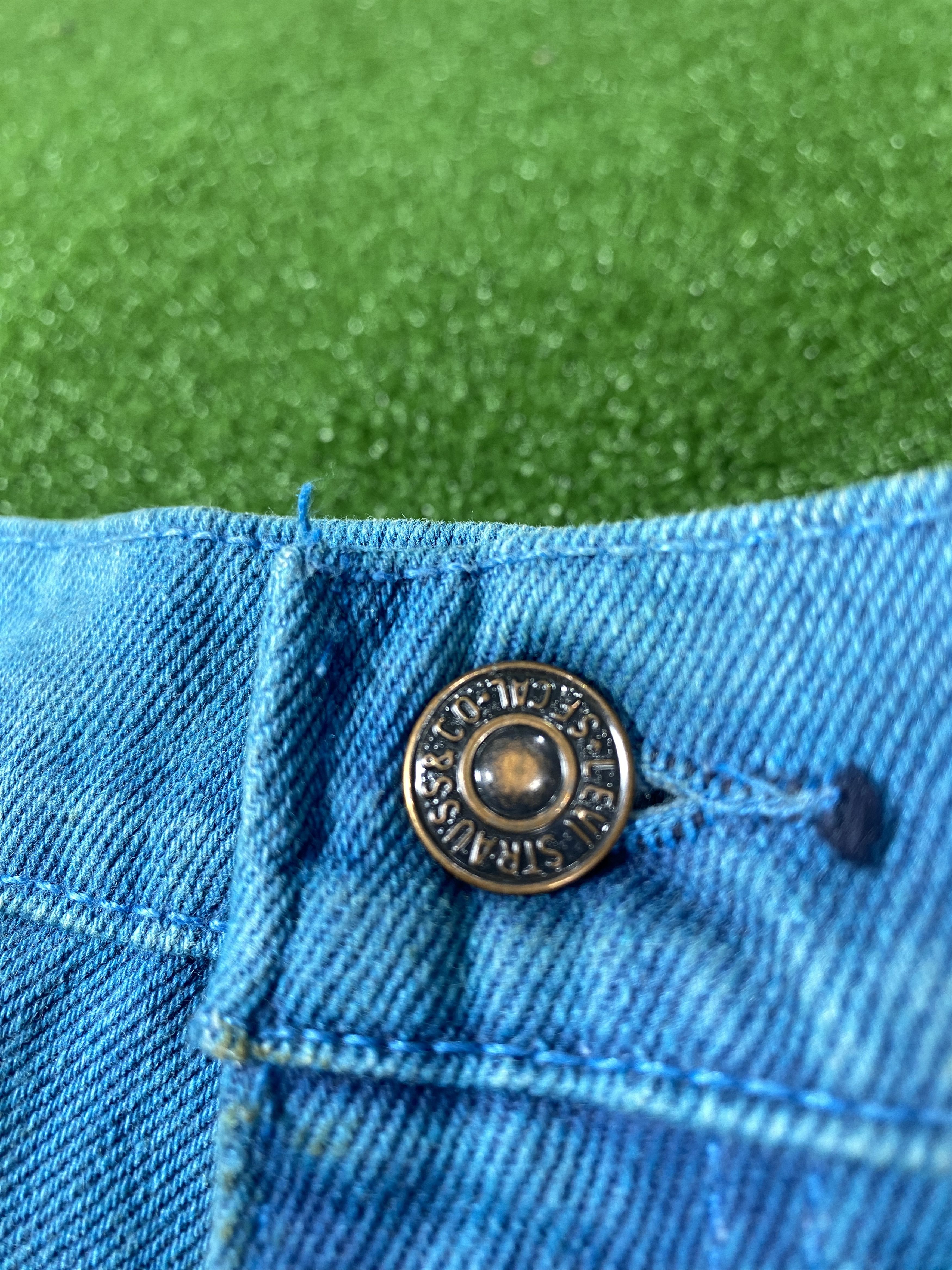 Levi's Vintage Levi's 550 Straight Cut Blue Jeans CP0064 Size US 32 / EU 48 - 3 Thumbnail