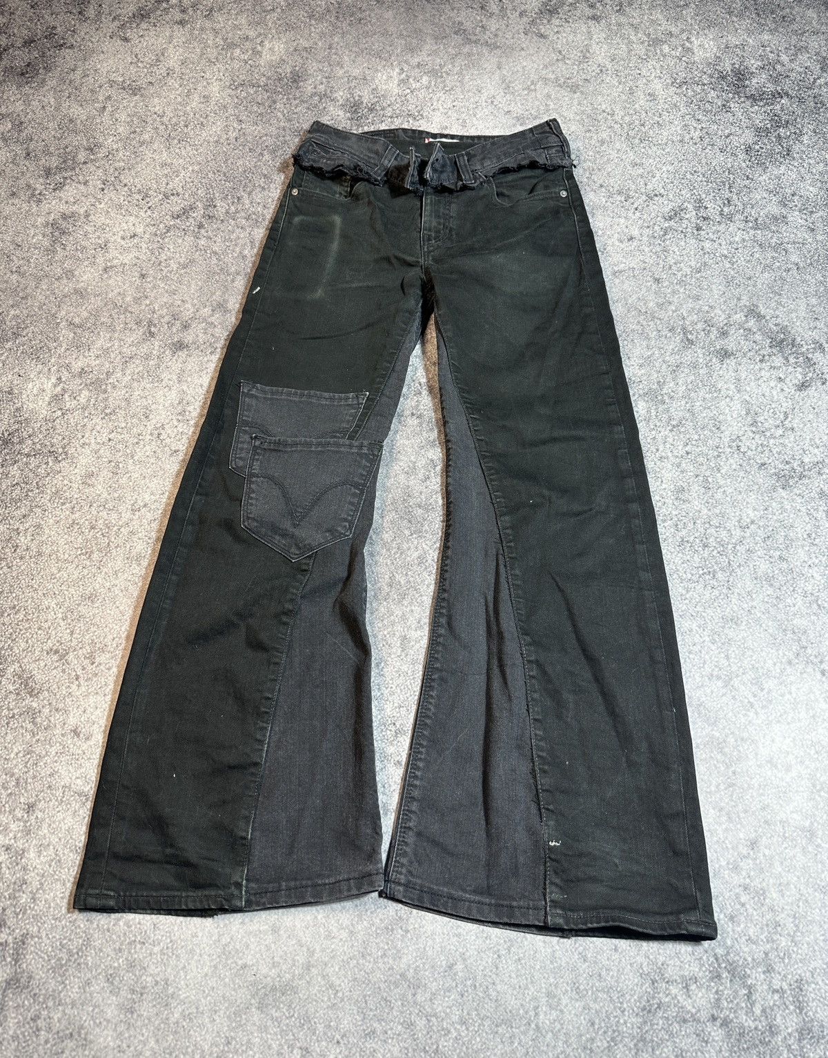 Other Y2K Vintage Levis Custom Very Baggy Pants Cargo Streetwear M Size US 30 / EU 46 - 1 Thumbnail