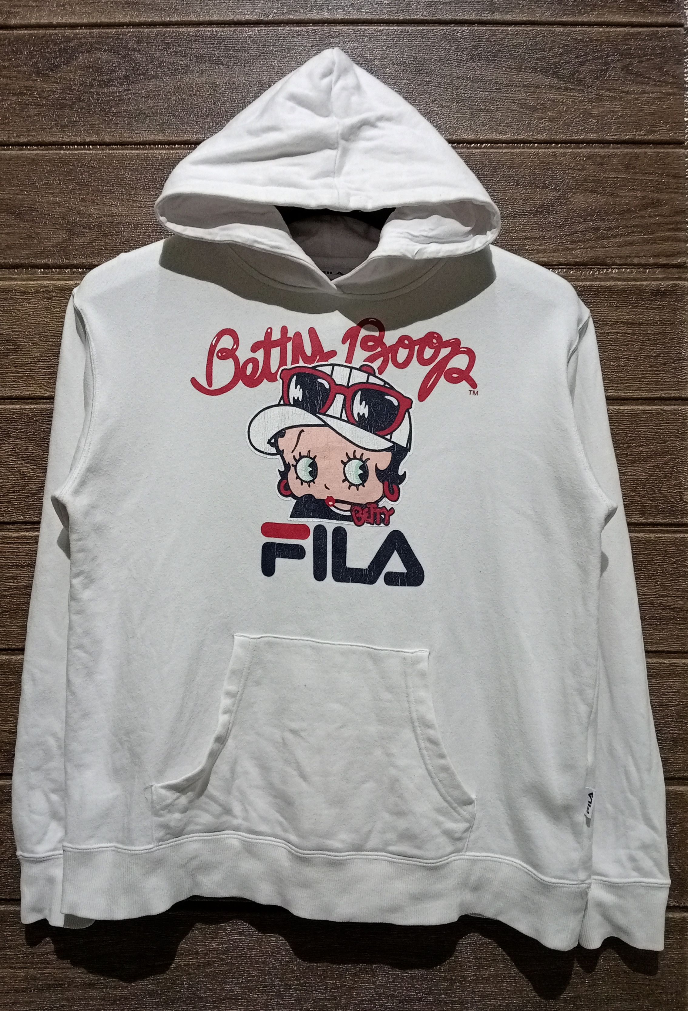 Fila Fila X Betty Boop Pullover Hoodie Very Rare Size US M / EU 48-50 / 2 - 1 Thumbnail