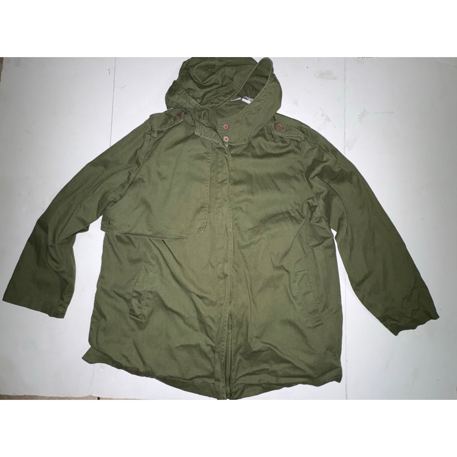 Other Vintage All American comfort 18 W green olive jacket Size XXL / US 16-18 / IT 52-54 - 1 Thumbnail
