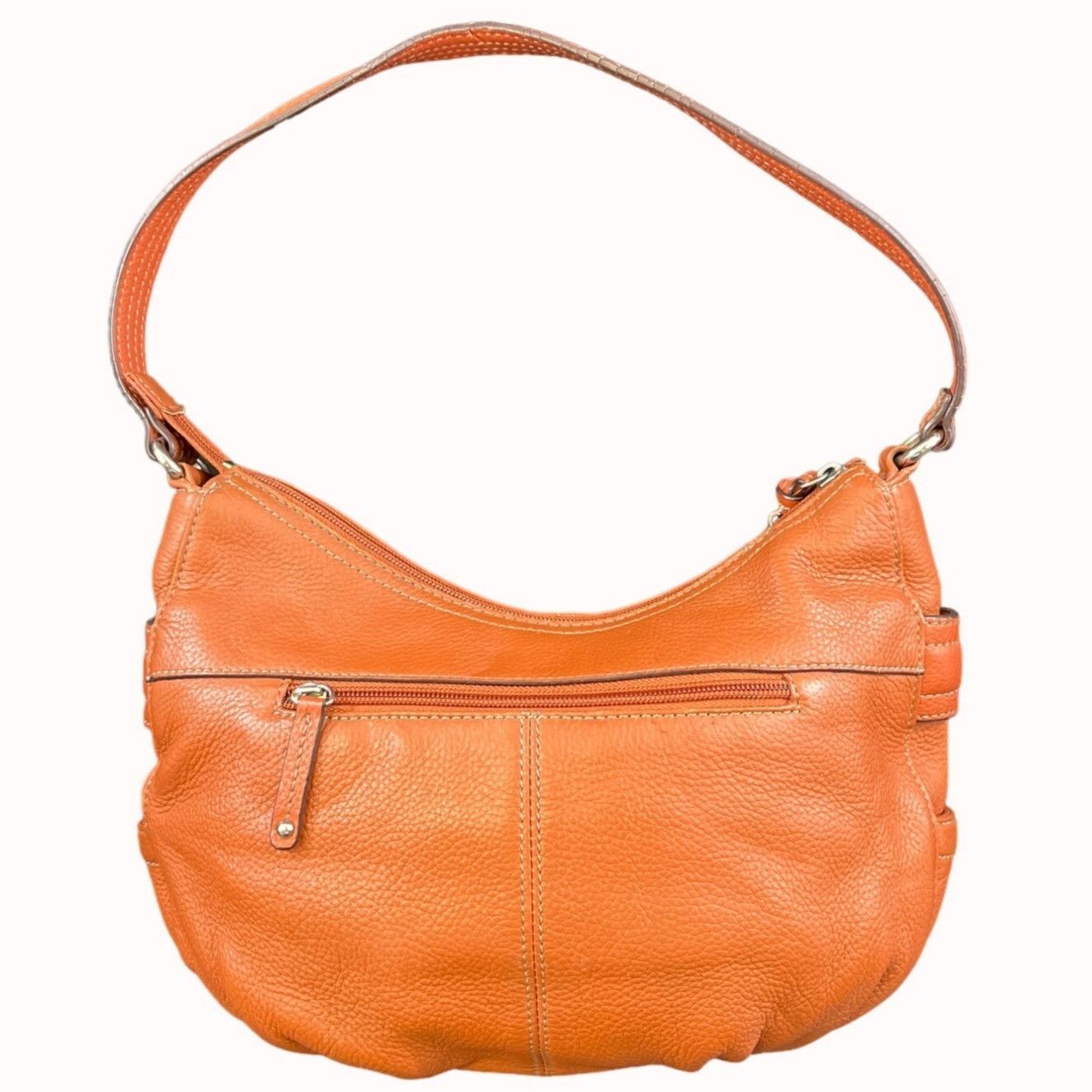Other Tignanello Women's Orange Leather Purse/Shoulder Bag SKU 529 Size ONE SIZE - 2 Thumbnail