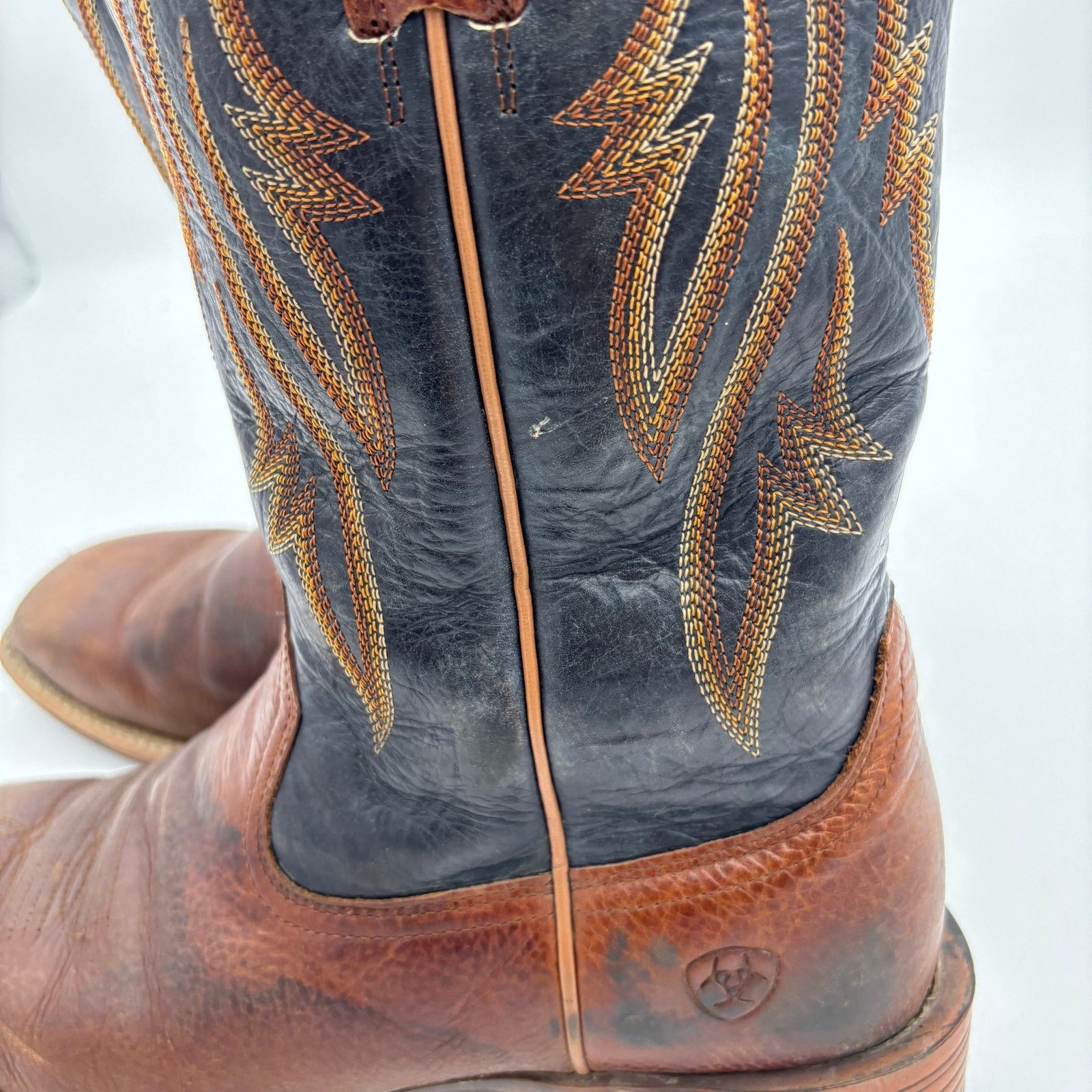 Ariat Ariat Plano Square Toe Western Work Boots Men's 8.5D Cowboy Size US 8.5 / EU 41-42 - 17 Thumbnail