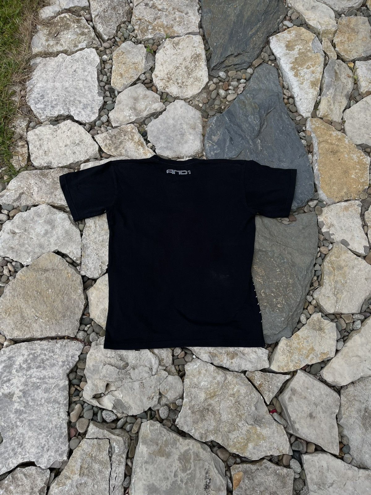 NBA × Vintage Vintage AND1 basketball full print logo y2k dunk Jordan tee Size US M / EU 48-50 / 2 - 2 Thumbnail