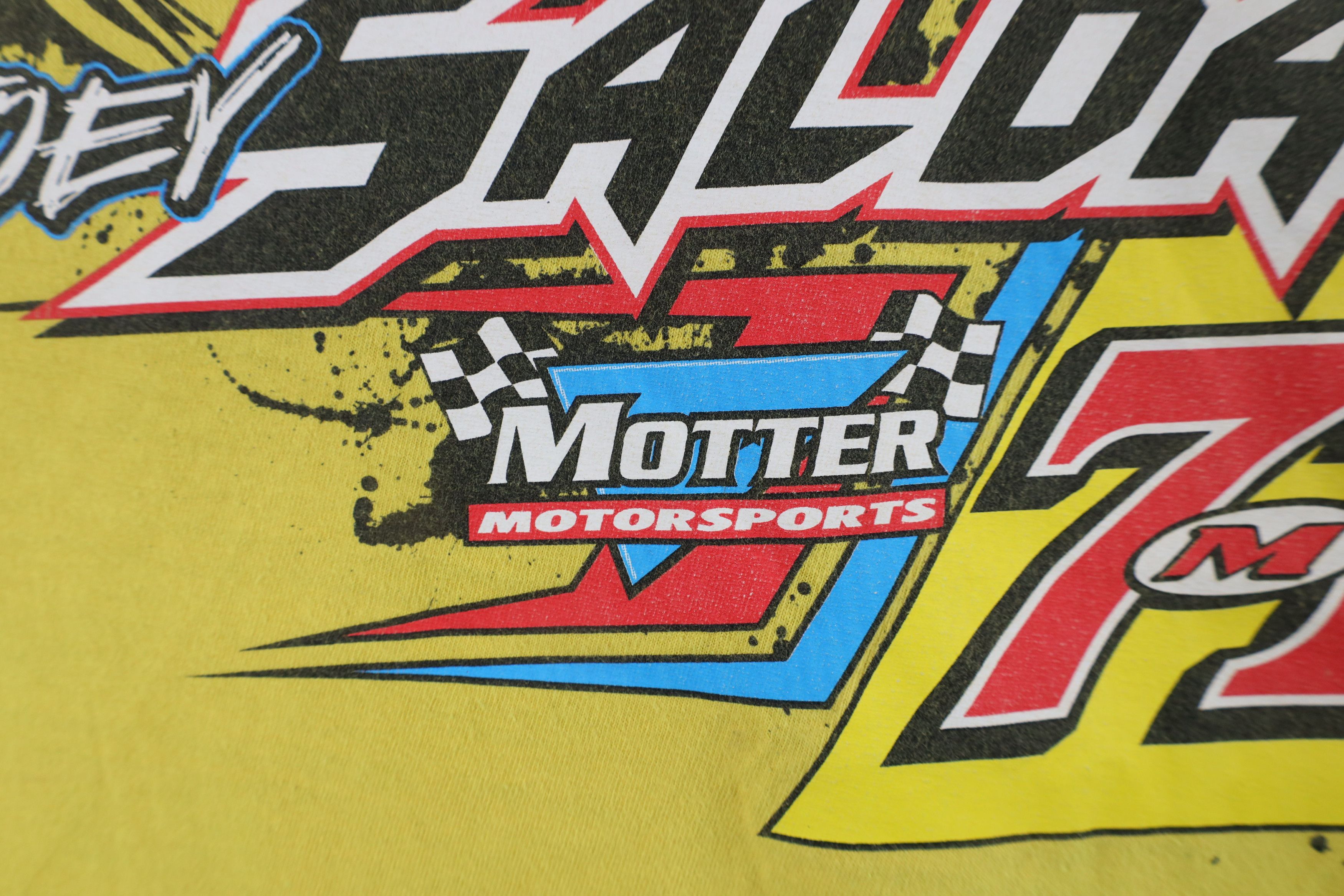 Vintage Streetwear Saldana The Brownsburg Bullet Racing T-Shirt Size US M / EU 48-50 / 2 - 6 Thumbnail
