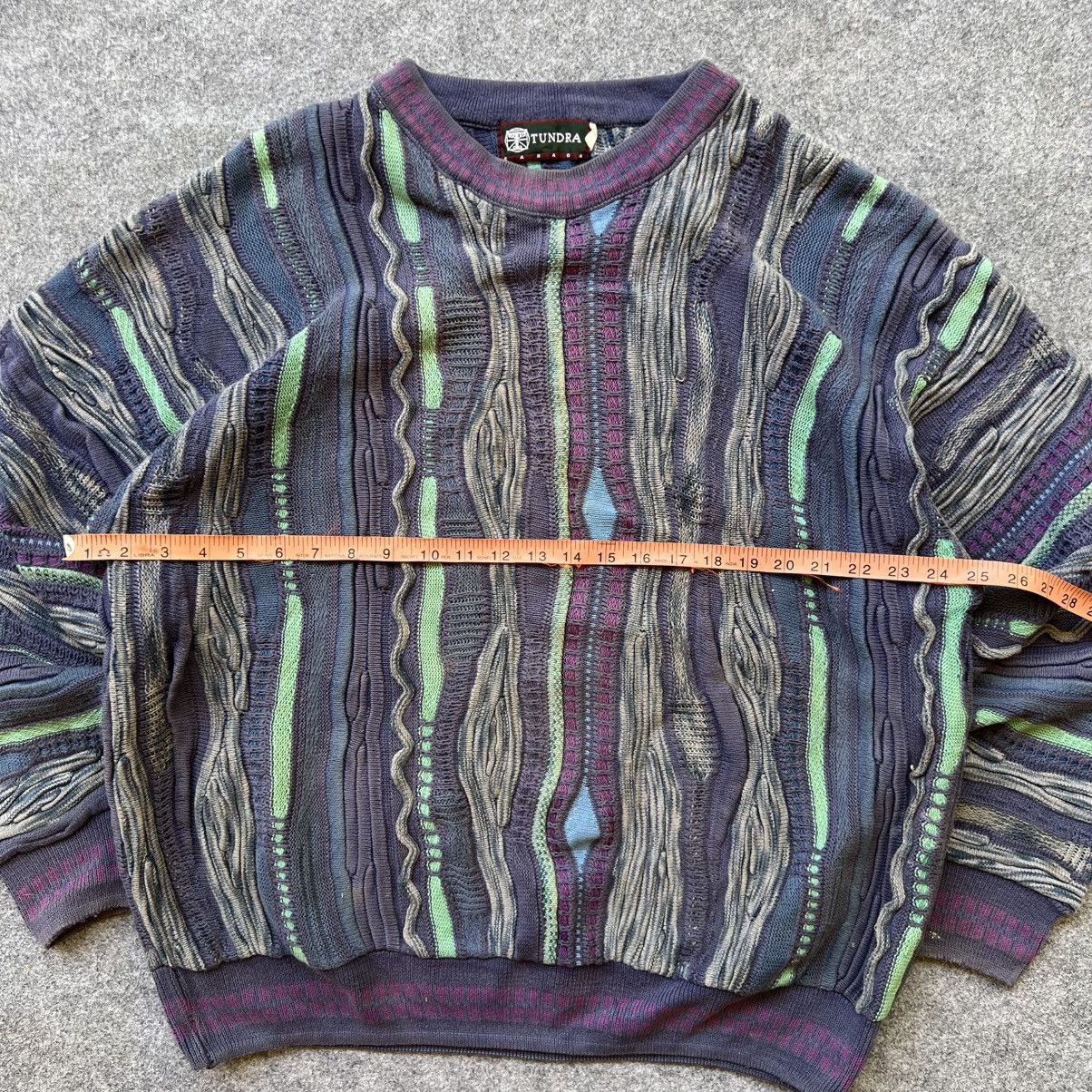 Coogi × Tundra Canada × Vintage COOGI style 3D Cable Knitwear TUNDRA Sweater Size US XL / EU 56 / 4 - 5 Thumbnail