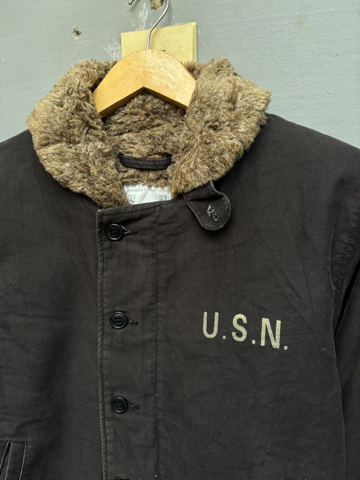 Japanese Brand Vintage n1 deck usn military jacket Size US S / EU 44-46 / 1 - 3 Thumbnail