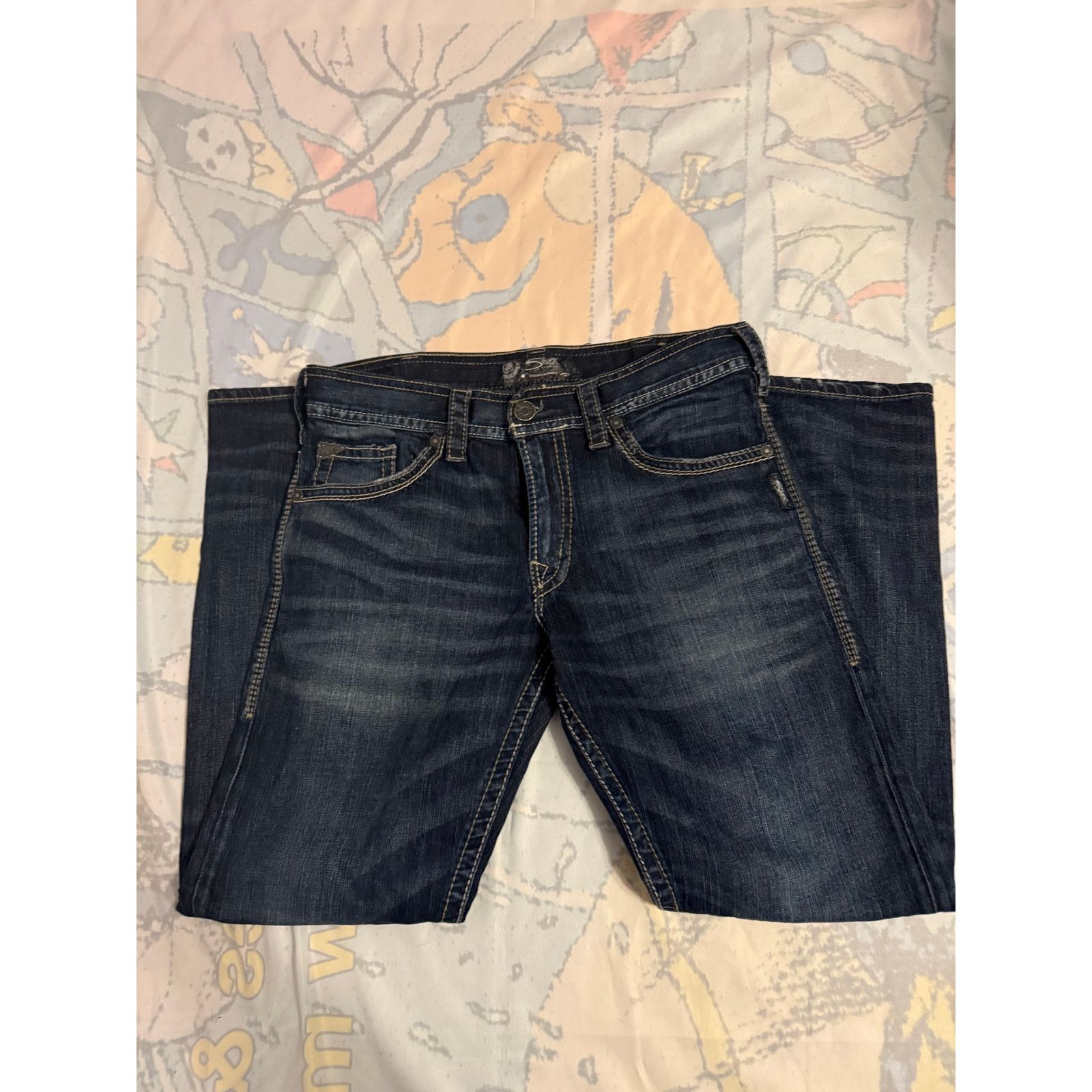 Other Womens Silver Jeans: Classic Style & Comfortable Fit Size US 34 / EU 50 - 1 Thumbnail