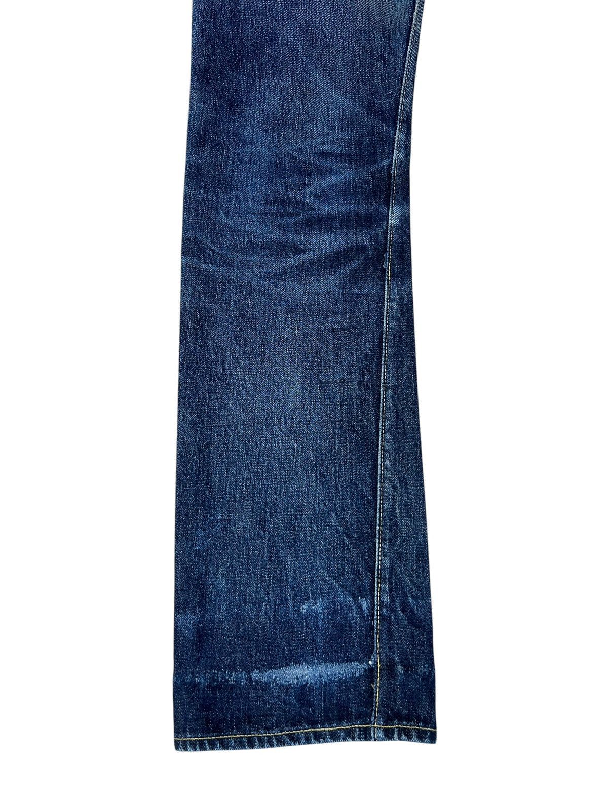 Full Count & Co. Vintage Full Count Japan Distressed Denim Selvedge Jeans Size US 30 / EU 46 - 15 Thumbnail
