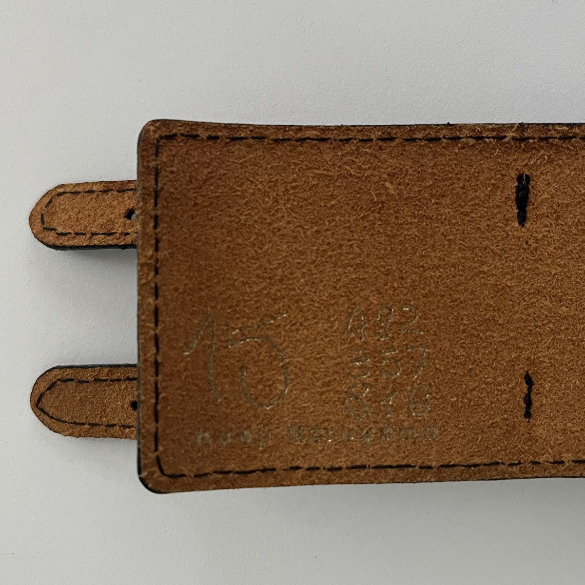 Japanese Brand Kyoji Maruyama 2000's Mud Max Leather Bracelet Size ONE SIZE - 3 Thumbnail