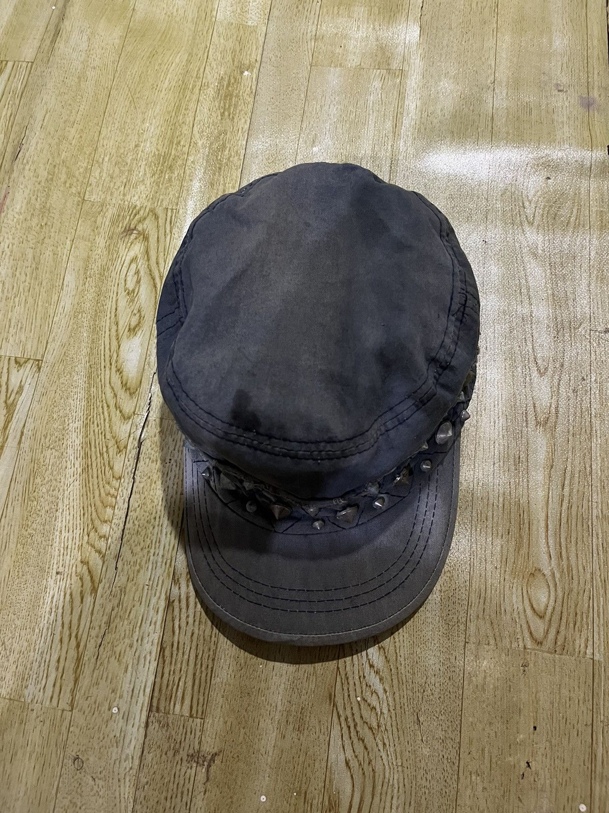 Japanese Brand 🖤BLACKFRIDAY🖤Japanese gothic super thrash studed hats Size ONE SIZE - 3 Thumbnail