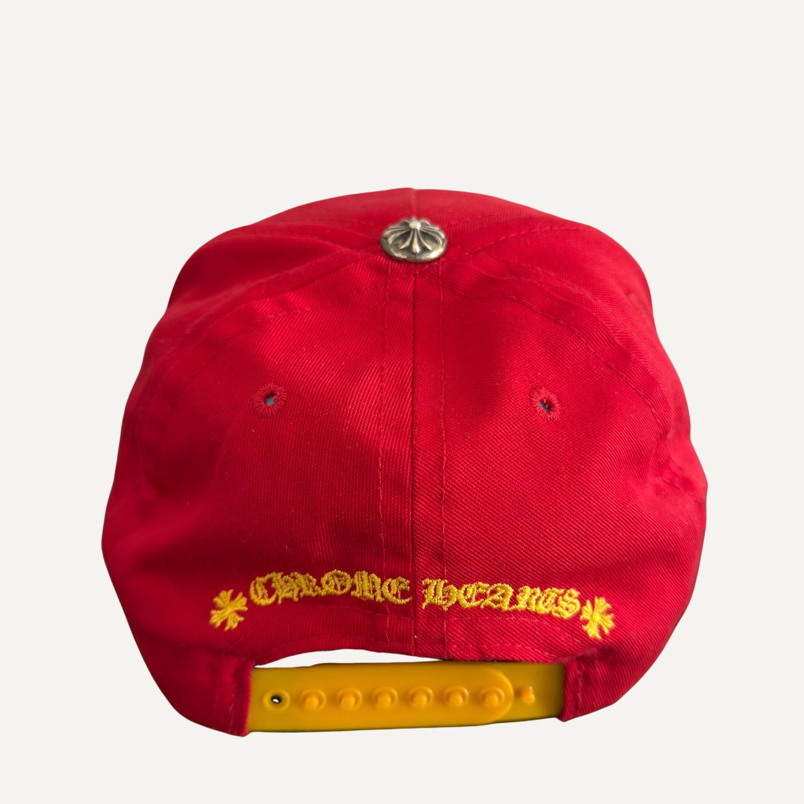 Chrome Hearts Chrome Hearts CH Logo Embroidered Baseball Cap Red Size ONE SIZE - 4 Thumbnail