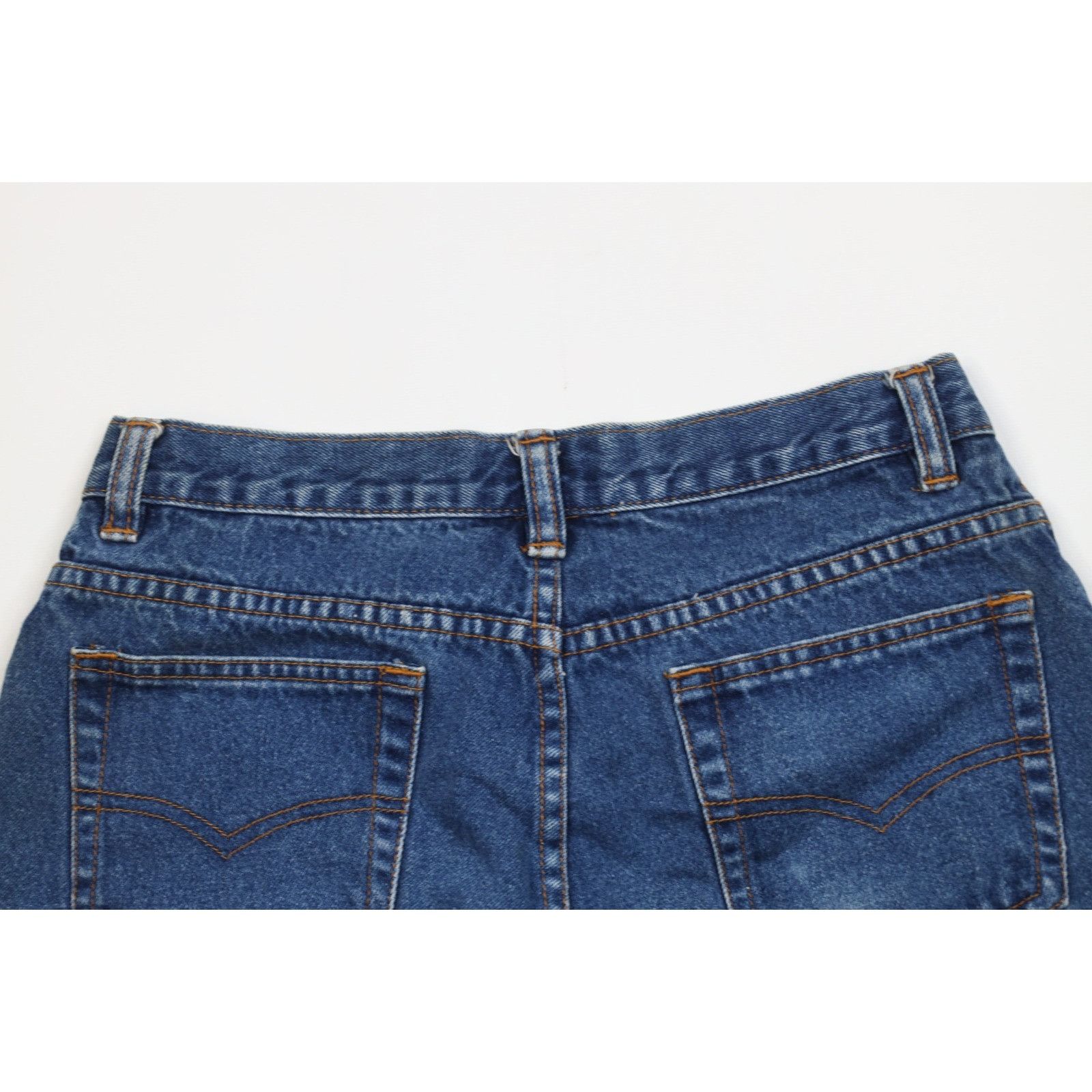 Vintage Vintage 90s Streetwear Faded Above Knee Denim Jean Shorts Size US 30 / EU 46 - 9 Thumbnail