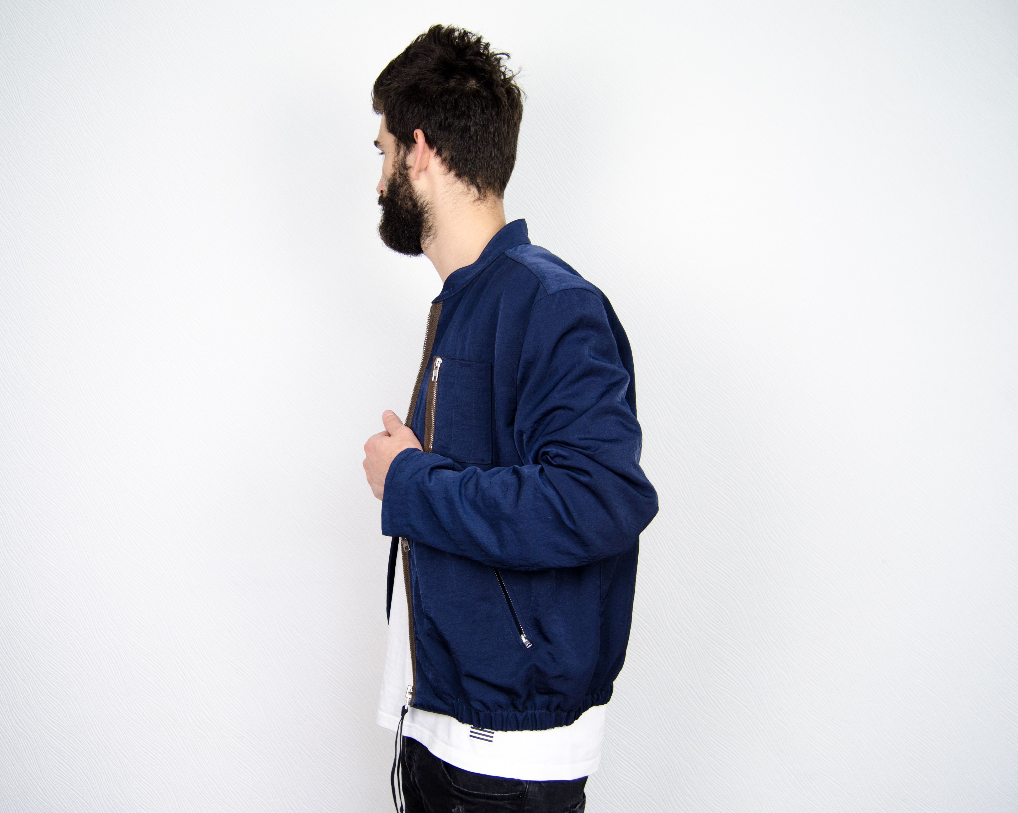 Acne Studios Acne Studios Cusack SS13 Nylon Shimmer Bomber Jacket Size US M / EU 48-50 / 2 - 4 Thumbnail