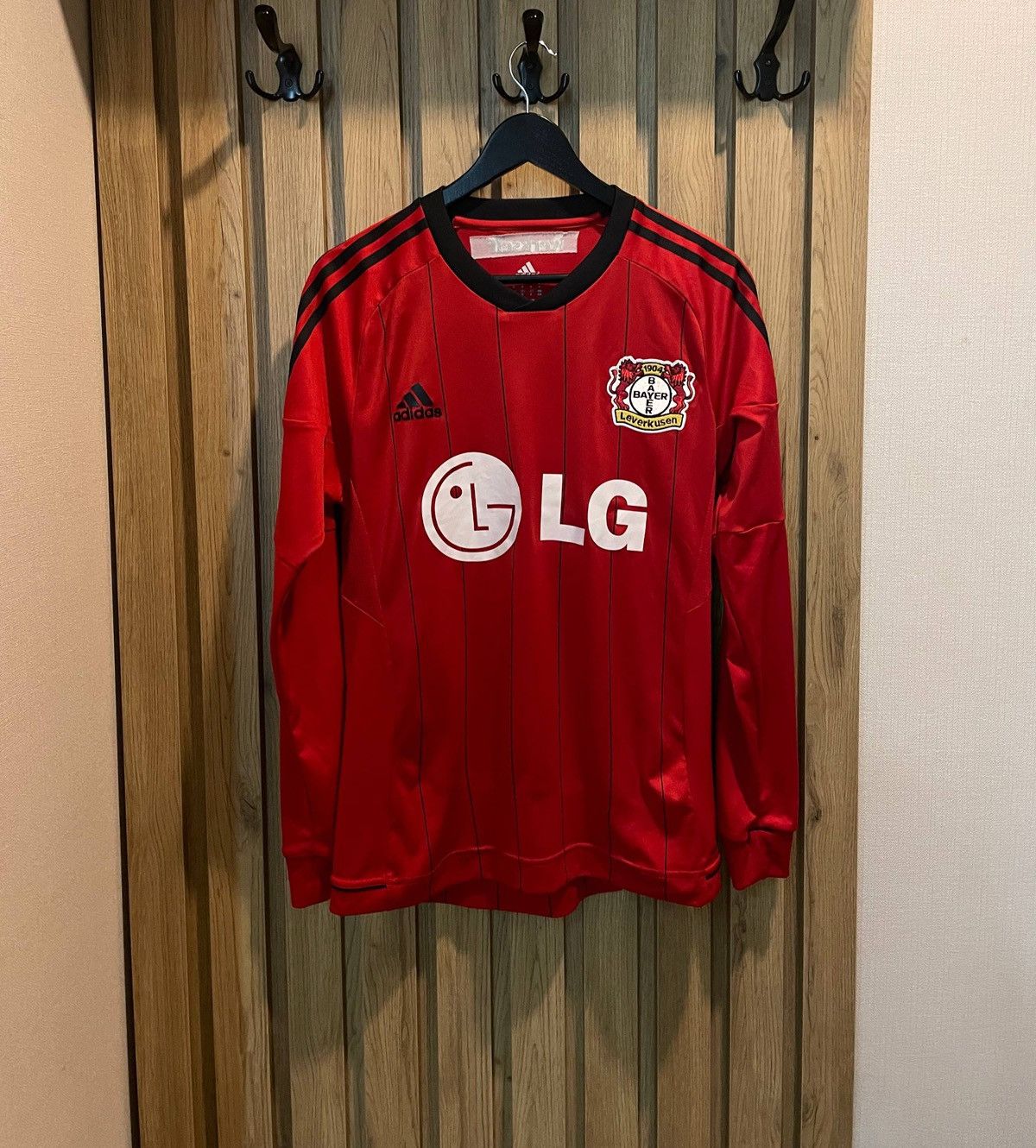 Adidas Adidas Bayer Leverkusen 2013/14 Long Sleeve Jersey Size US M / EU 48-50 / 2 - 1 Thumbnail