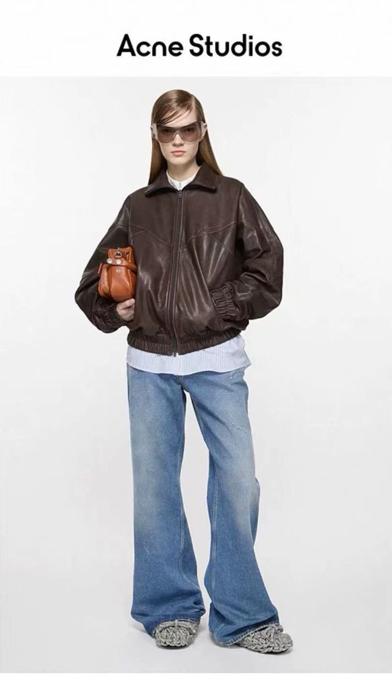 Acne Studios Acne Studios size:26 Retro faded high-waisted wide-leg jea Size 26" / US 2 / IT 38 - 5 Thumbnail