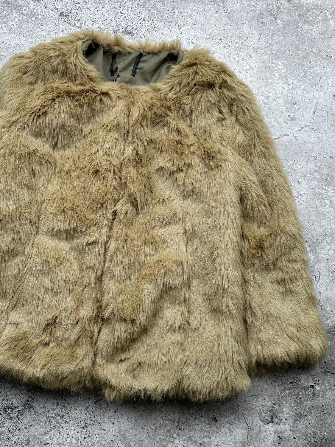 Vintage Vintage Faux Fur Jacket C88(V166) Size XS / US 0-2 / IT 36-38 - 3 Thumbnail