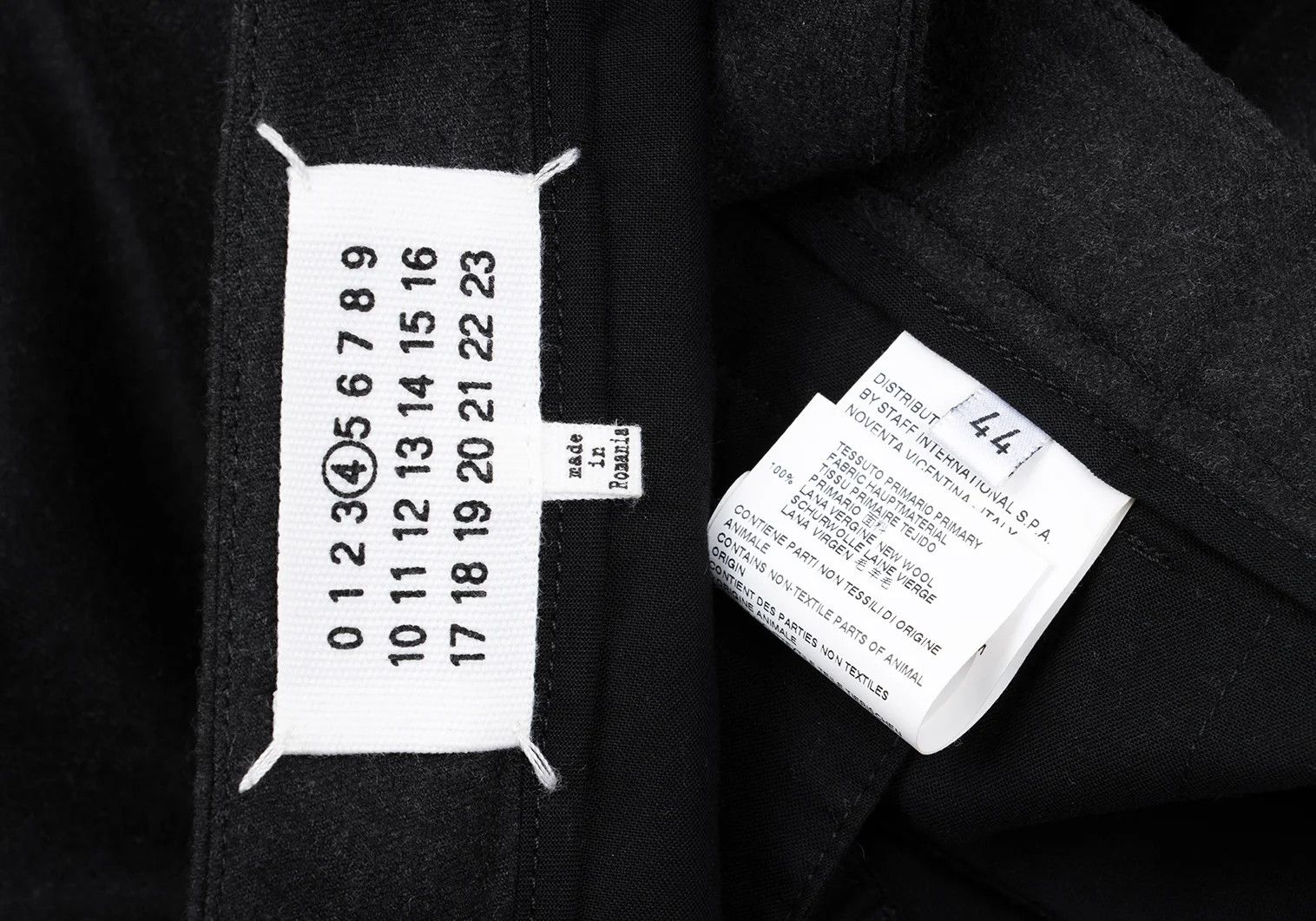 Maison Margiela Charcoal Center-Pleat Wool Trousers Size 44 Size US 28 / EU 44 - 12 Thumbnail