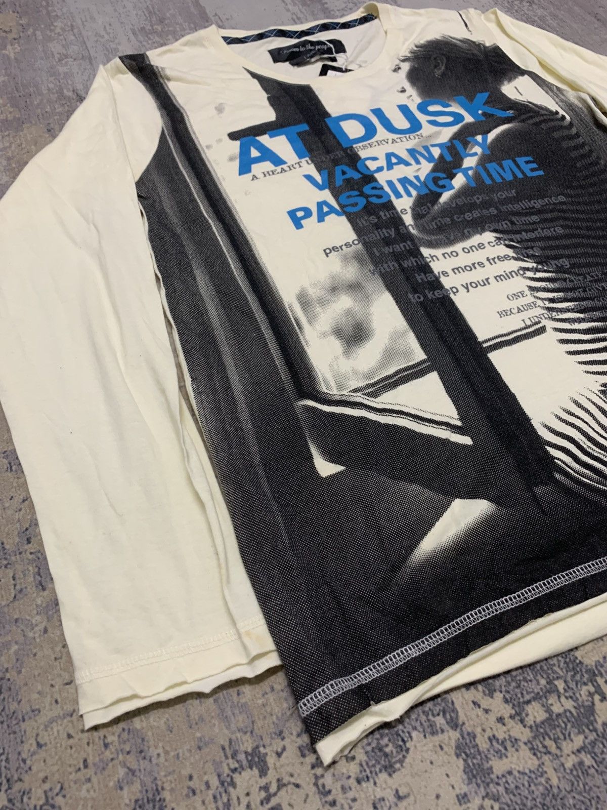 Hysteric Glamour Power To The People Japanese Poem Graphic Long Sleeve Size US L / EU 52-54 / 3 - 3 Thumbnail
