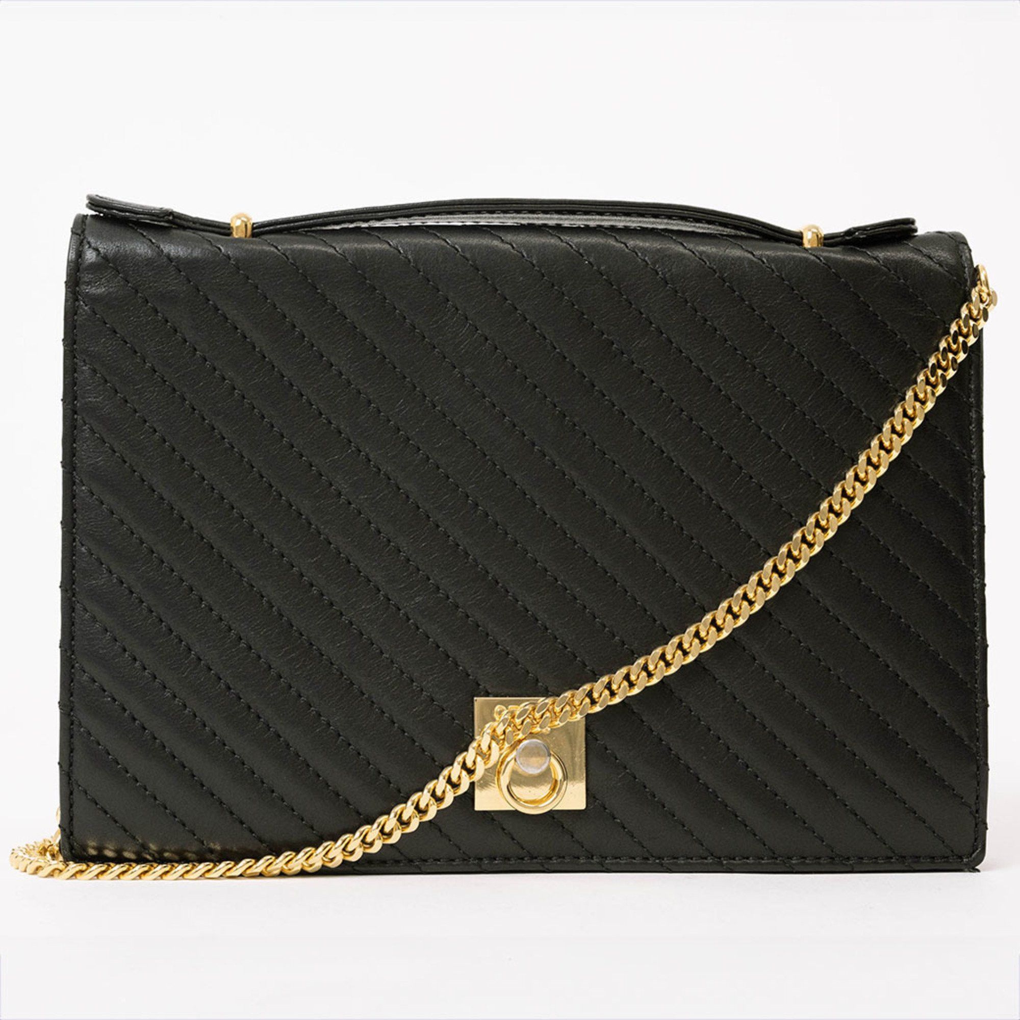 Celine CELINE Chain Hand Shoulder Bag Black Women's Size ONE SIZE - 1 Thumbnail