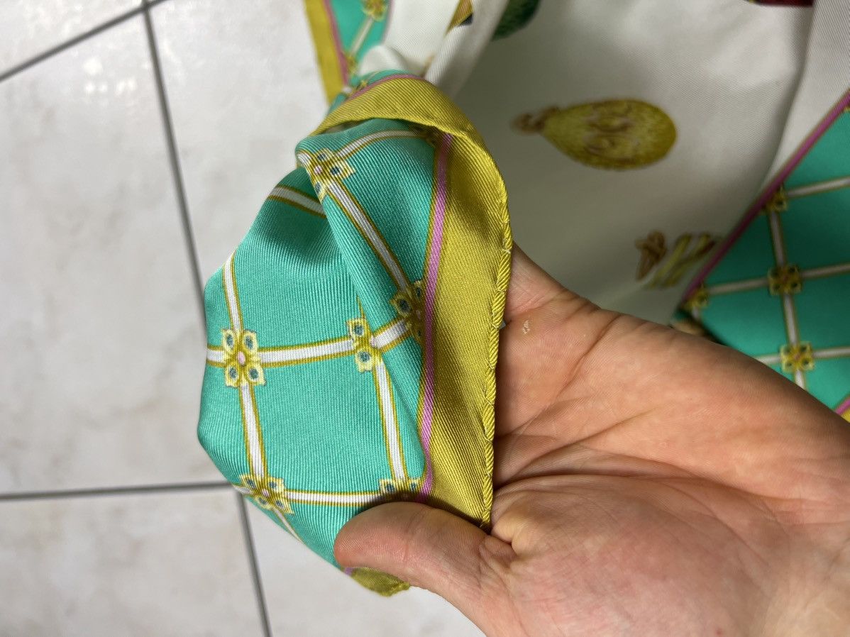 Vintage Vintage 90s Mantero VIII Collection silk handkerchief scarf Size ONE SIZE - 16 Thumbnail