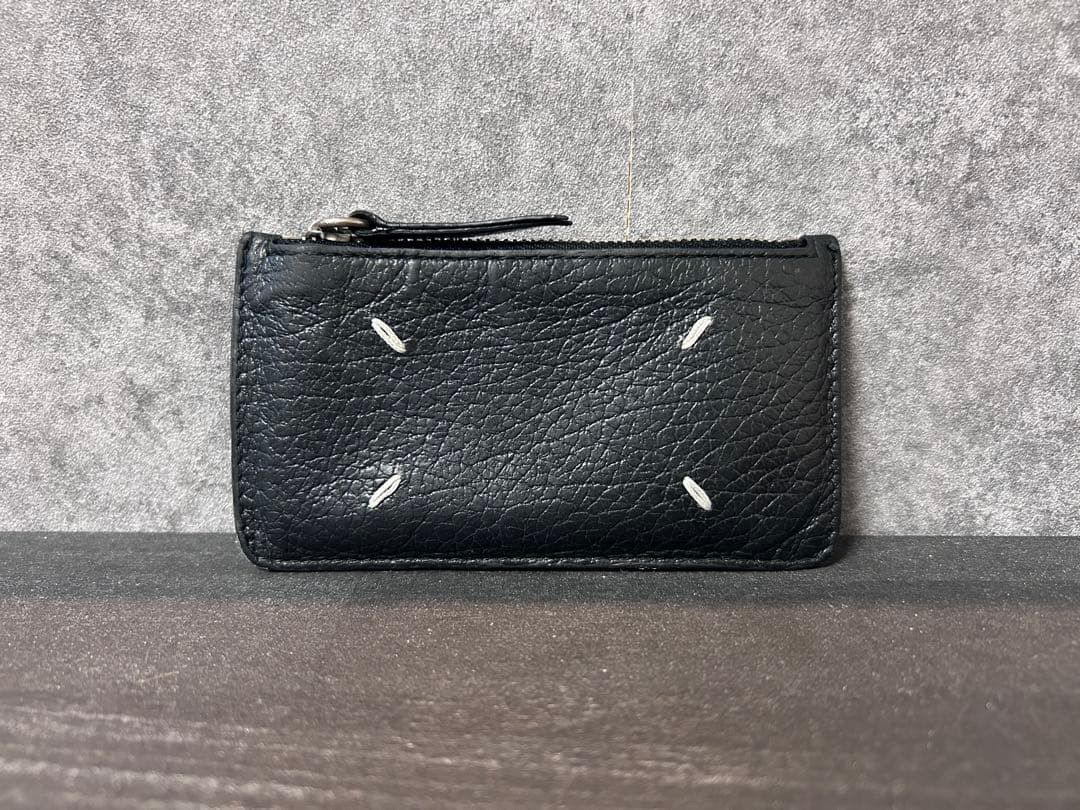 Maison Margiela 4 Stitch Motif Leather Card Case Wallet Size ONE SIZE - 1 Thumbnail