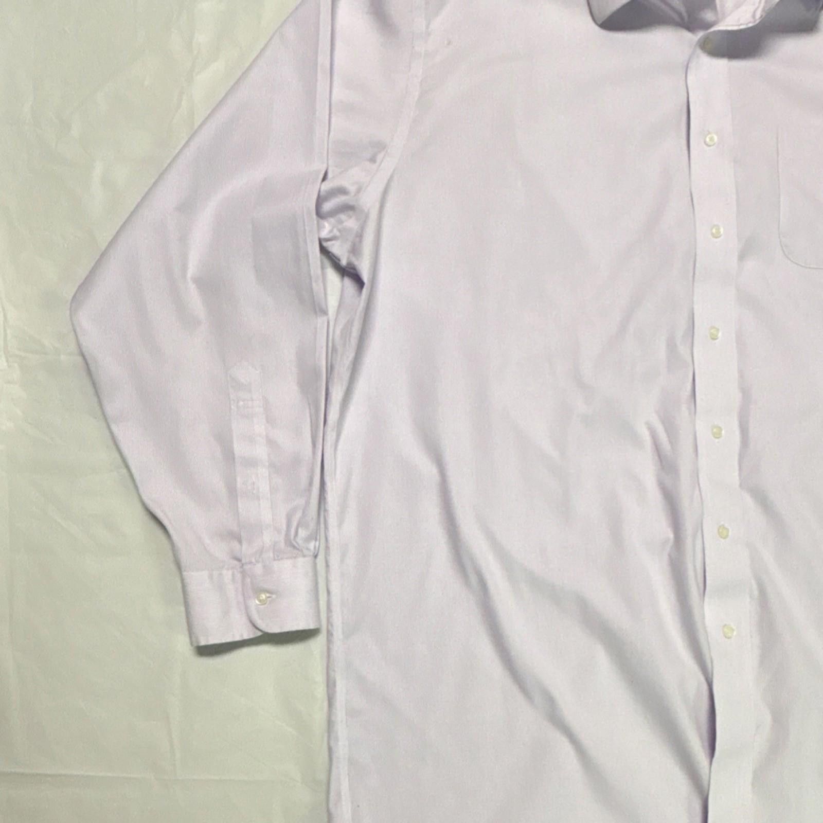 Jos. A. Bank Jos.A.Bank Traveler Tailored Fit Cotton Striped Dress18.5/37 Size 38R - 2 Thumbnail