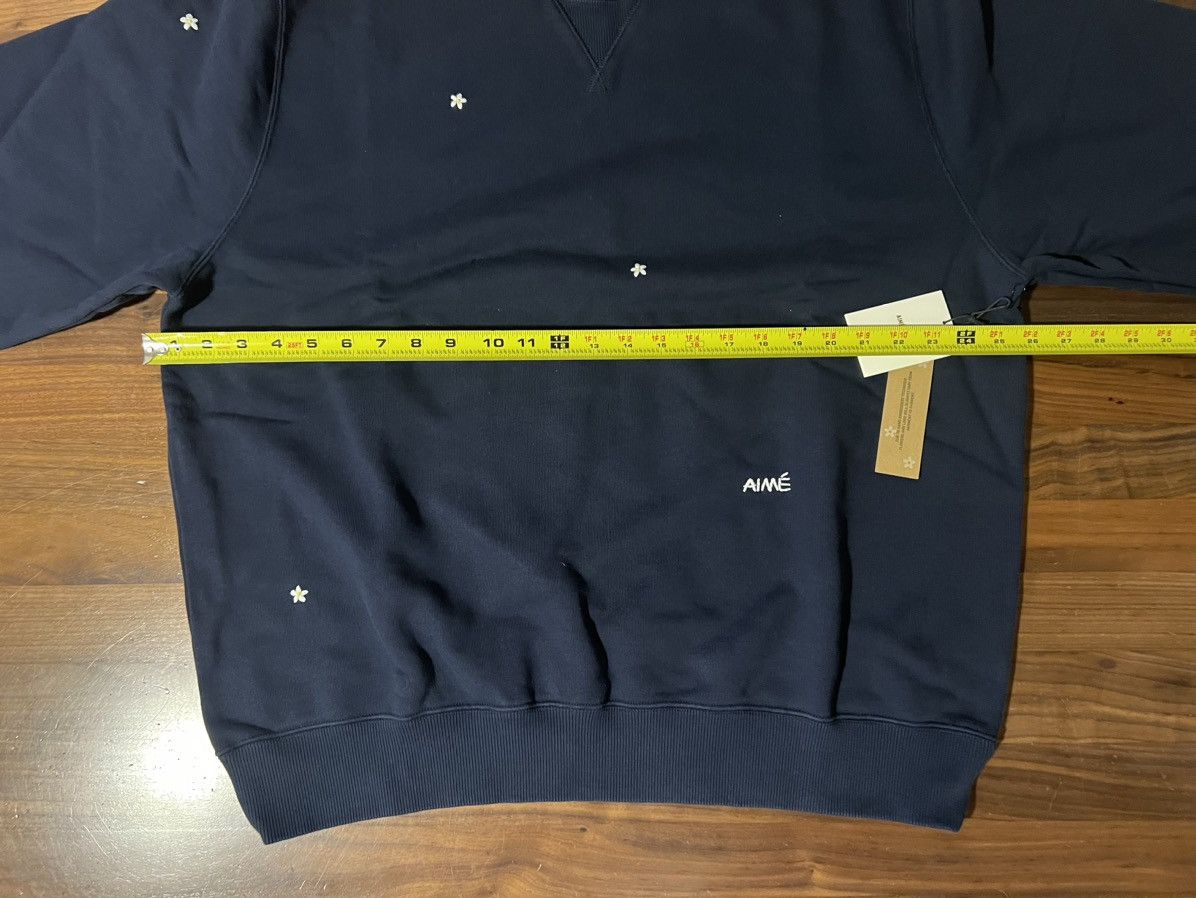 Aime Leon Dore Aime Leon Dore ALD Floral Embroidered Crew Size XXL Navy Size US XXL / EU 58 / 5 - 5 Thumbnail