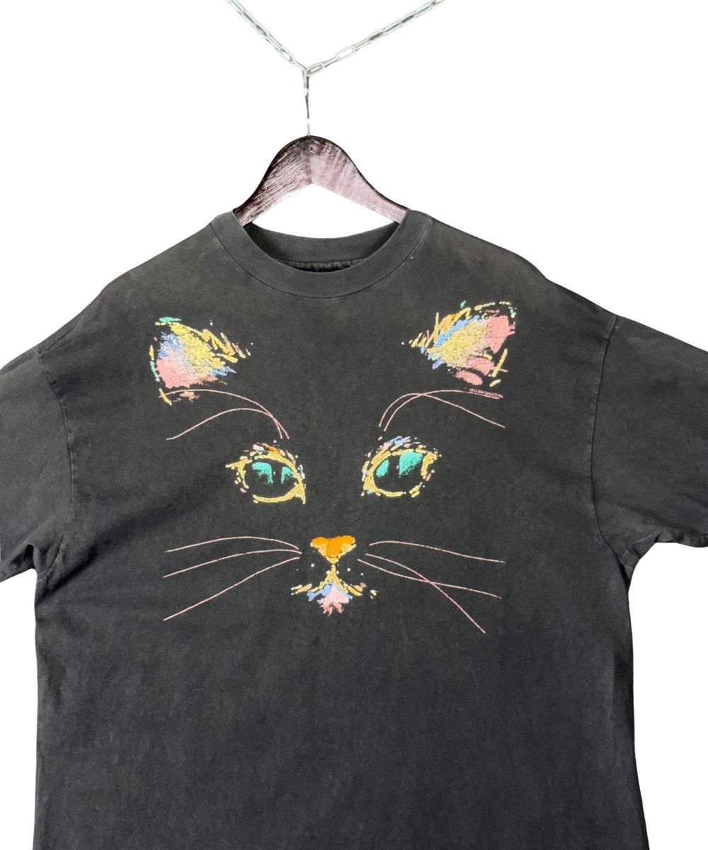 Hanes 1990 Air Waves Inc. Cat Tee Hanes Beefy-T USA Size US XL / EU 56 / 4 - 6 Thumbnail