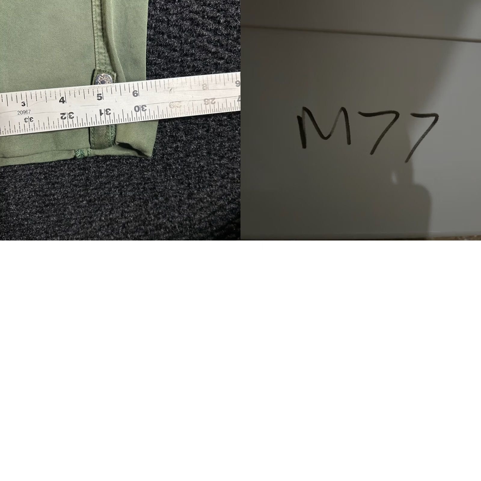White House Black Market White House Black Market Crop Pants Women's 10 Olive Green Mid Rise Straight NWT Size 32" / US 10 / IT 46 - 8 Thumbnail