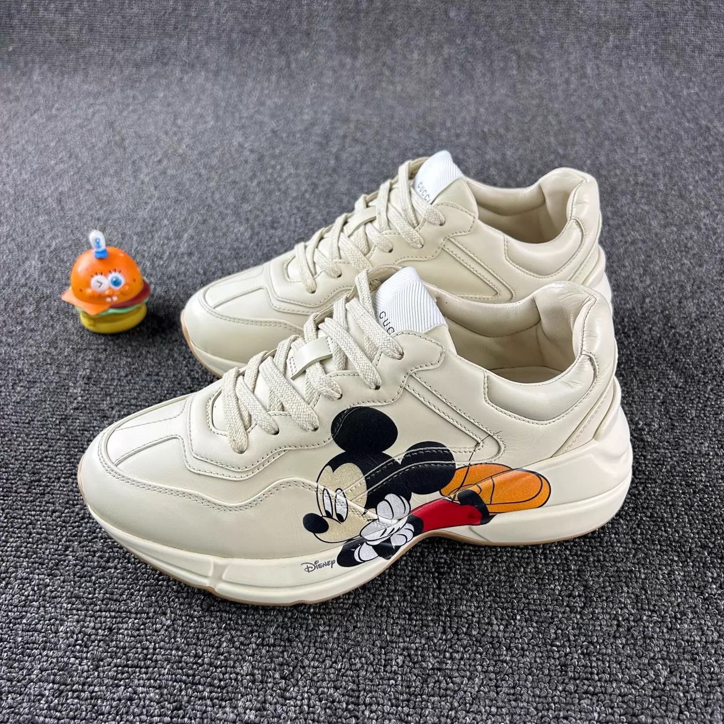Gucci Gucci Mickey Mouse Print Dad Shoes 37.5 Size US 7 / IT 37 - 1 Thumbnail