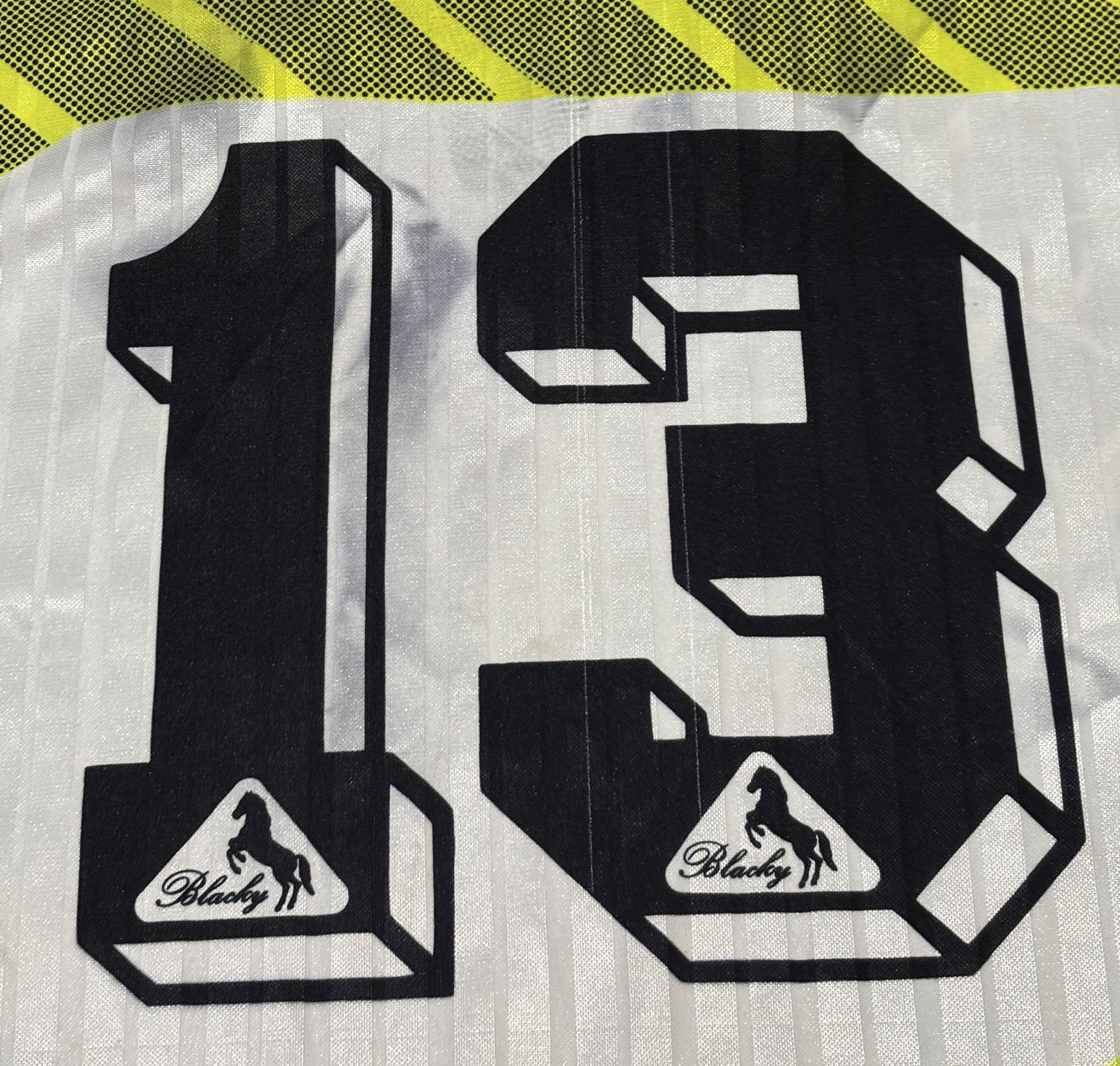 Vintage Blacky #13 Switzerland Football Shirt Size L Size US L / EU 52-54 / 3 - 17 Thumbnail