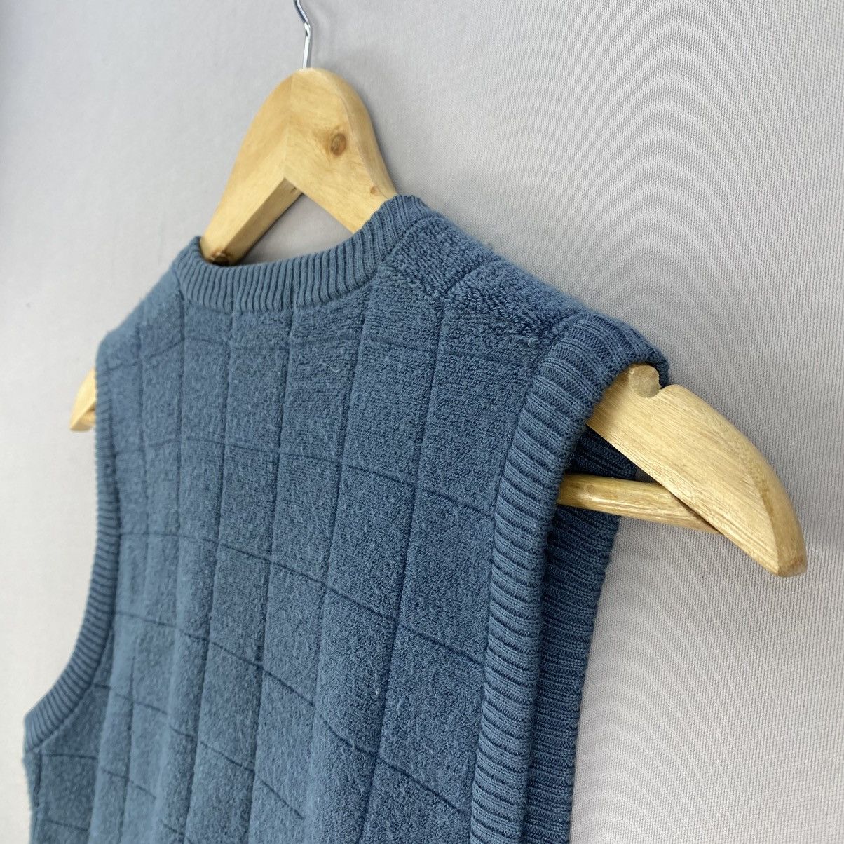 Japanese Brand Lindbergh Japan Made Vintage Knit Vest Size US XS / EU 42 / 0 - 5 Thumbnail