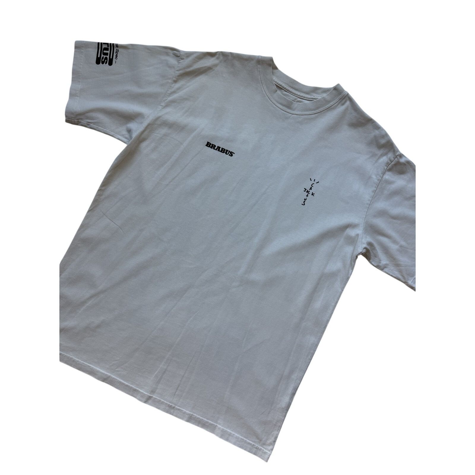Travis Scott Cactus Jack x Travis Scott x Brabus White Tee Complex Con Size US L / EU 52-54 / 3 - 2 Thumbnail