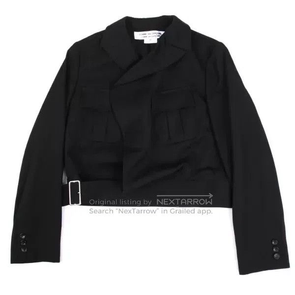 Comme des Garcons Comme des Garcons Black vintage design blazer top Size M / US 6-8 / IT 42-44 - 2 Thumbnail