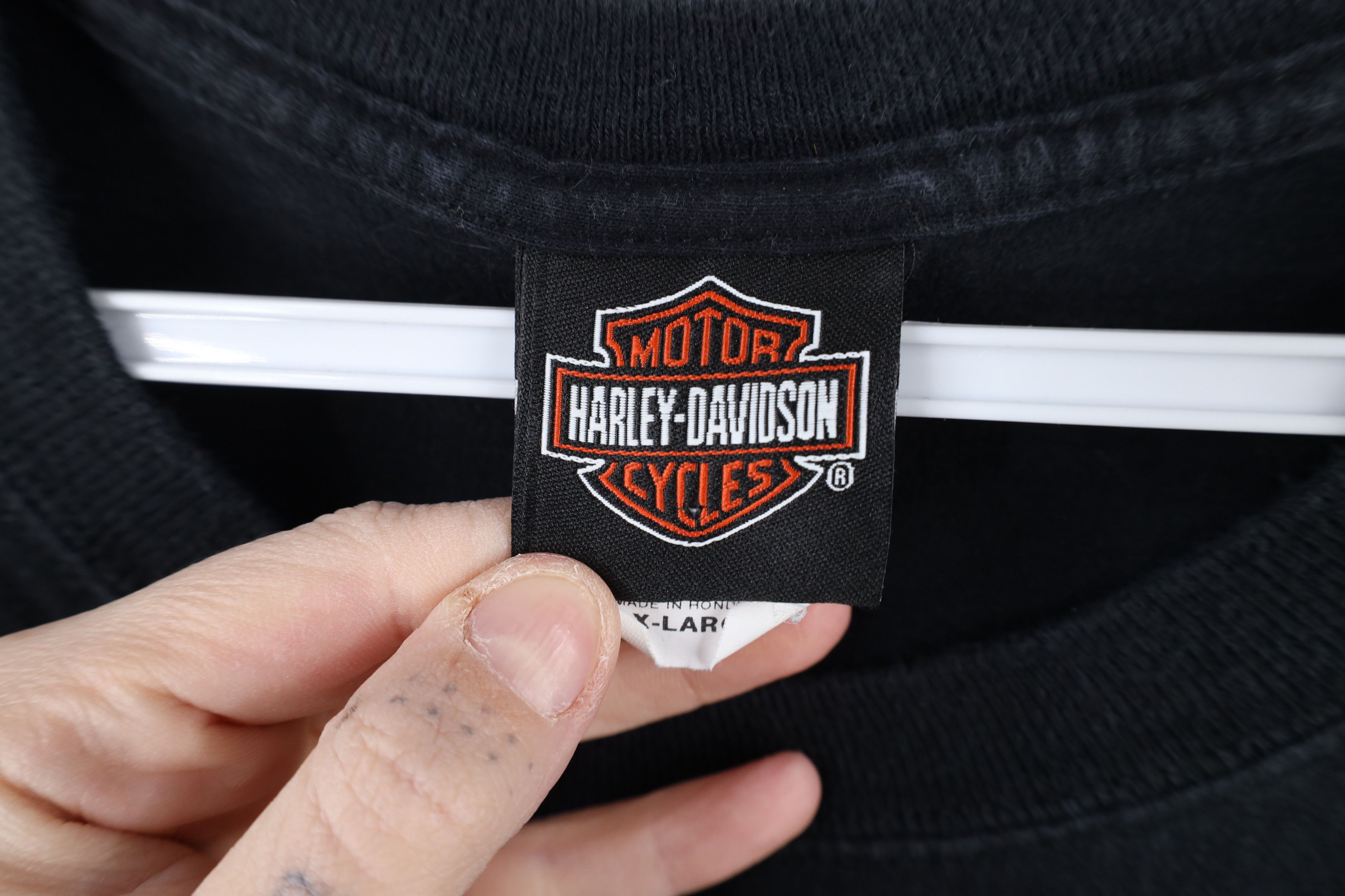 Harley Davidson × Vintage Vintage Y2K Harley Davidson Poker Western Pocket T-Shirt Size US XL / EU 56 / 4 - 8 Thumbnail